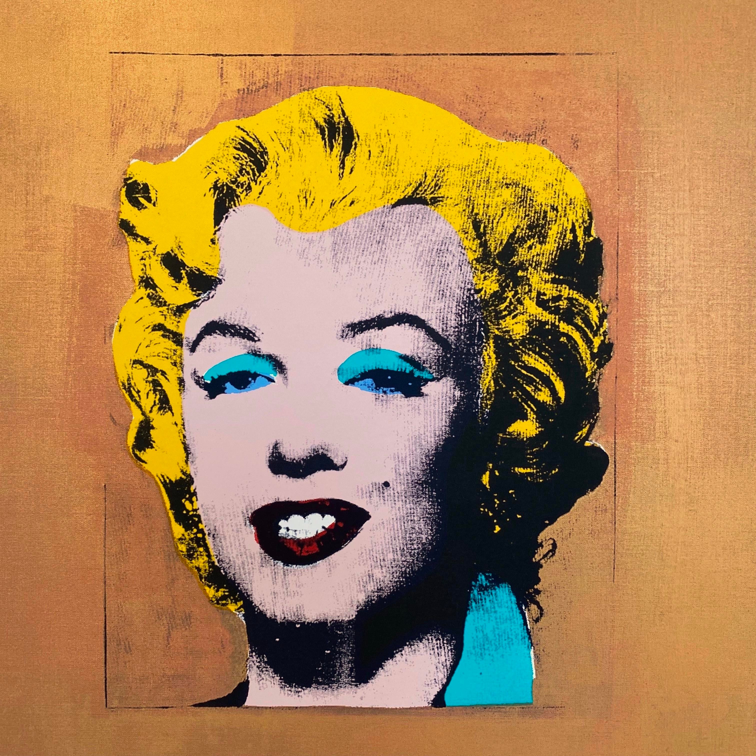 Gold Marilyn Monroe/ウォーホル/ポスター Andy Warhol, Gold Marilyn Monroe (1962) - LYNART STORE