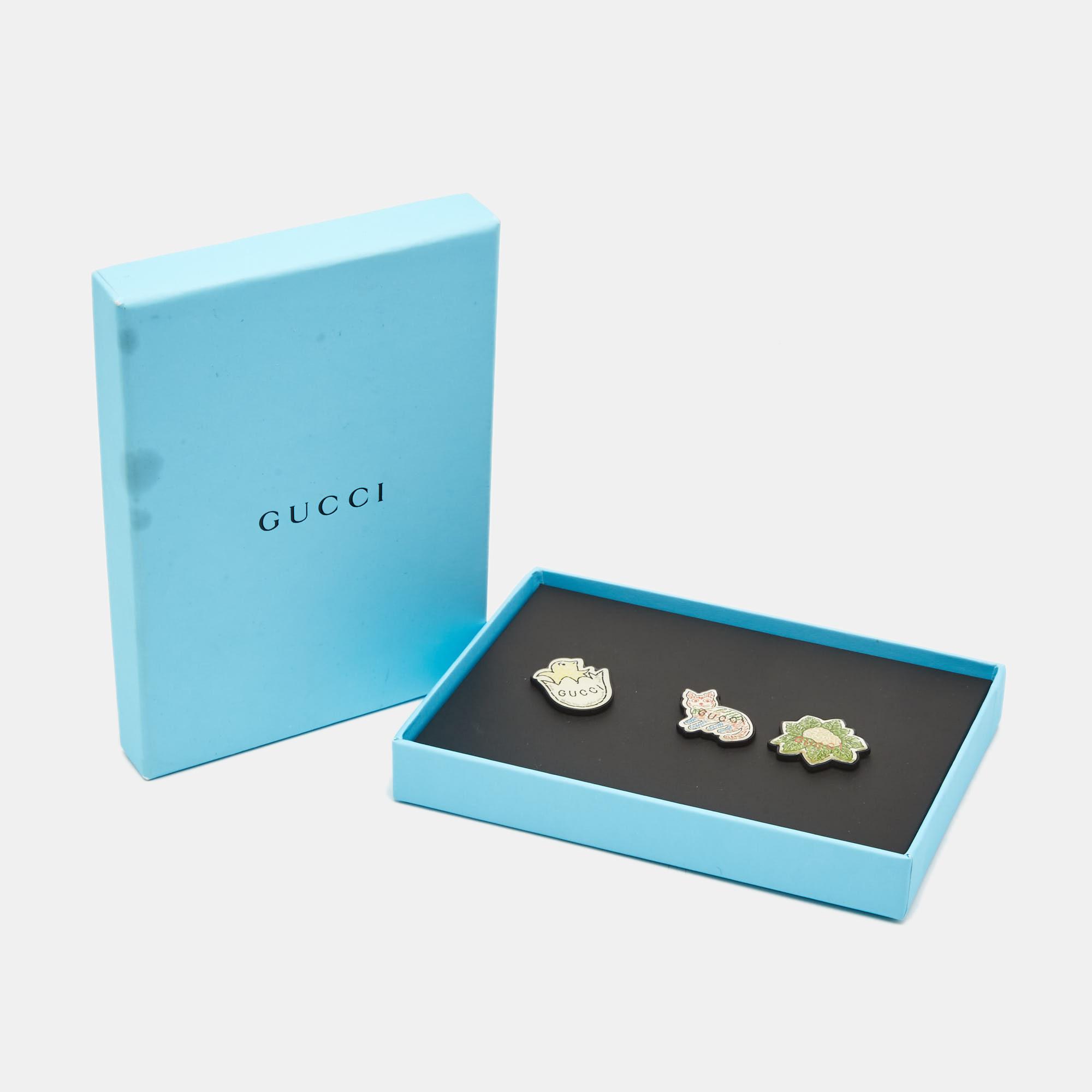 Lapel pin shop gucci