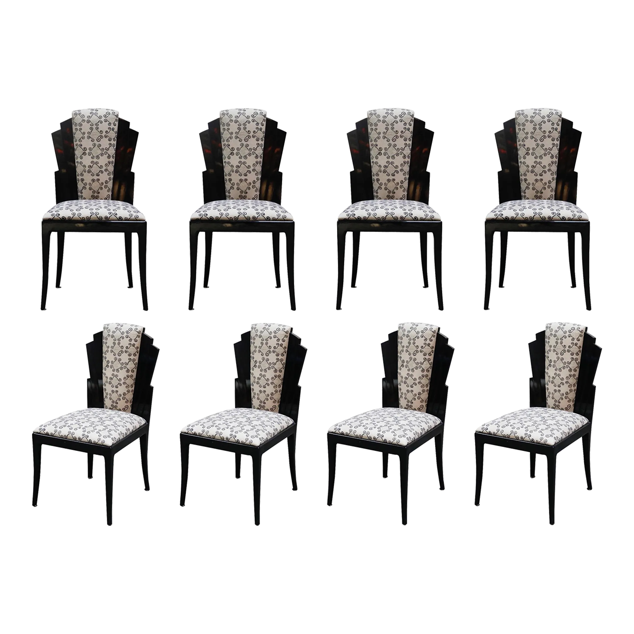 Vladimir Kagan Handmade Postmodern Dining Chairs Set of Chairish - Main Image