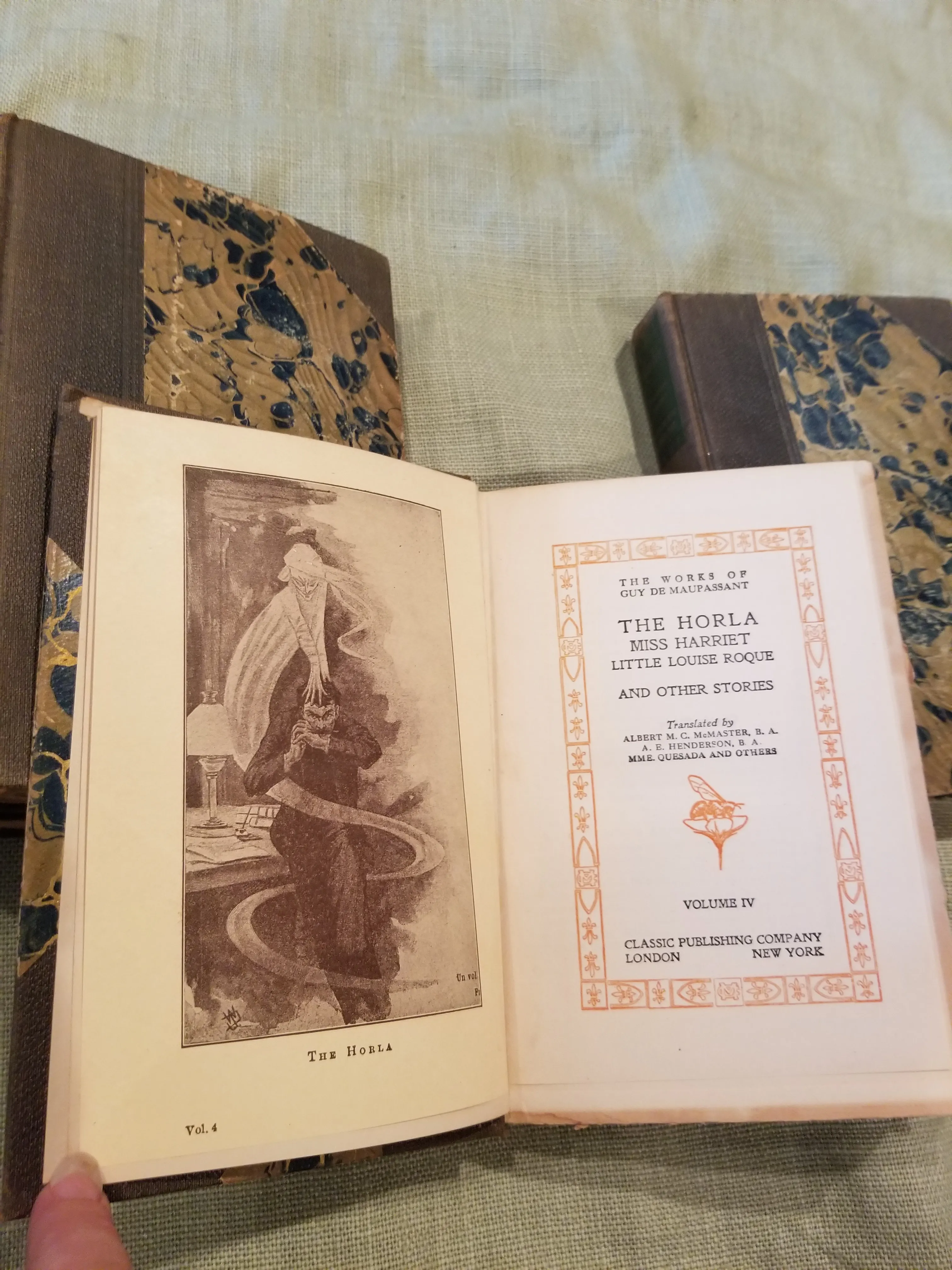 Guy De Maupassant 4 Volume Set