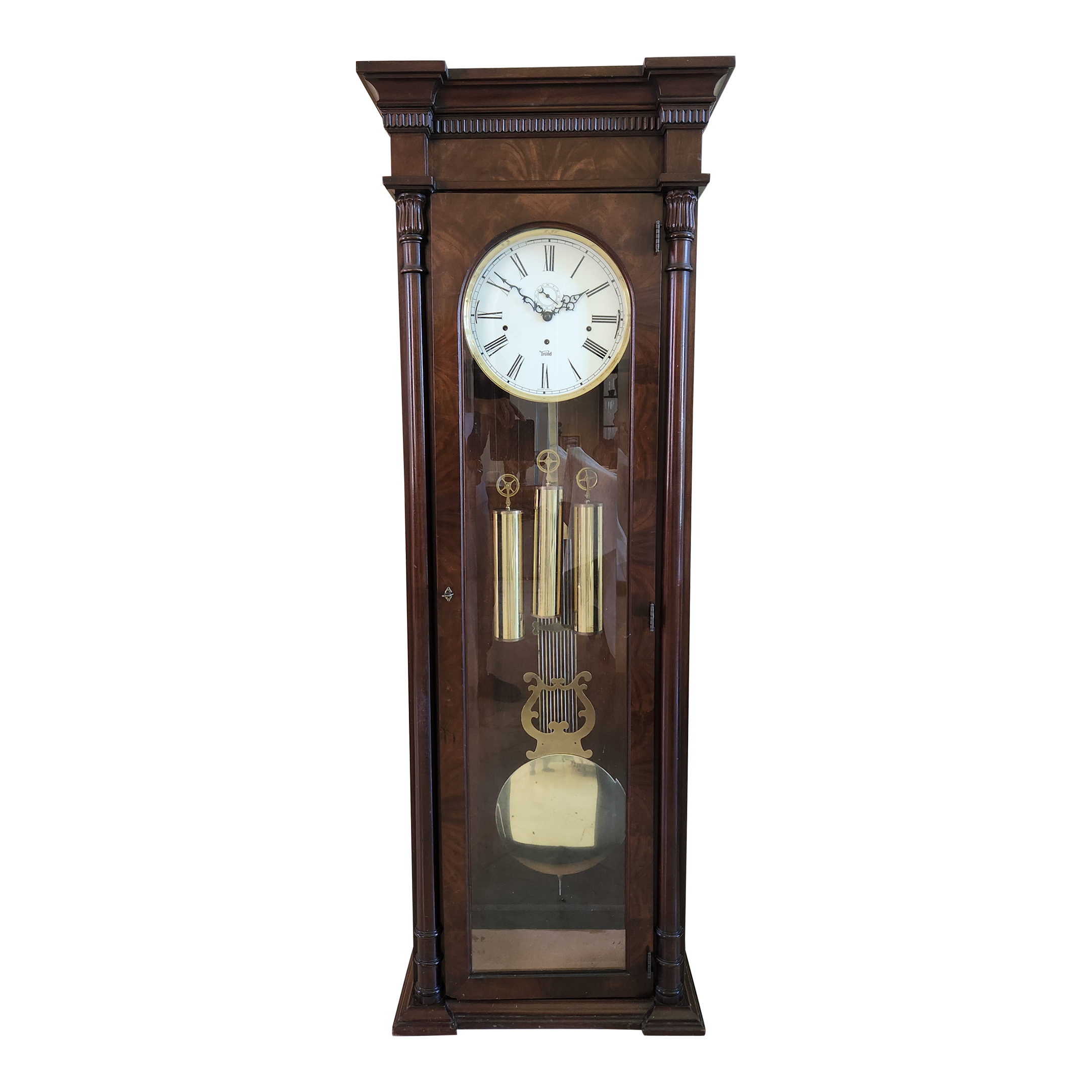 1980s Kieninger Grandfather Clock | Chairish