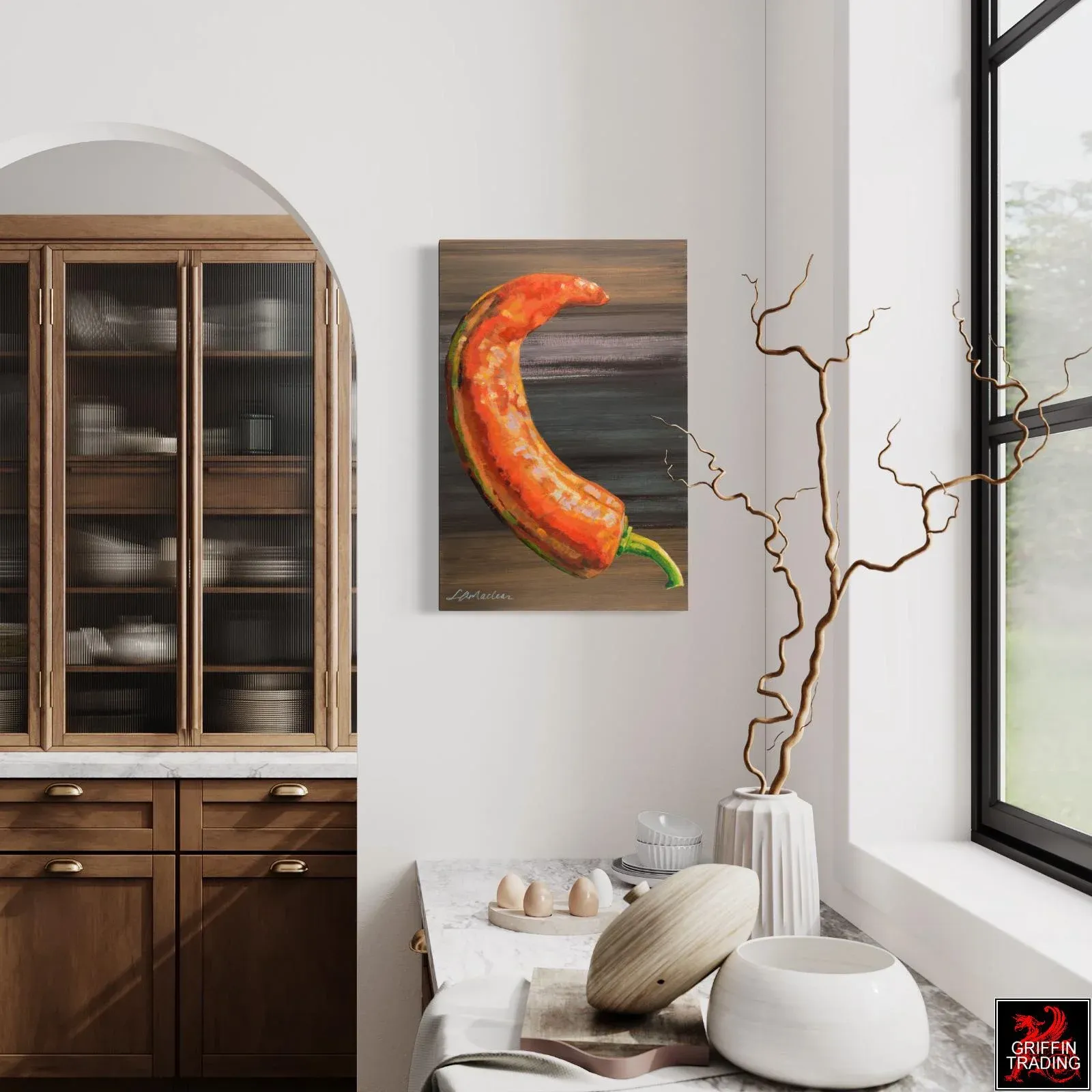 Chili Pepper Original Painting