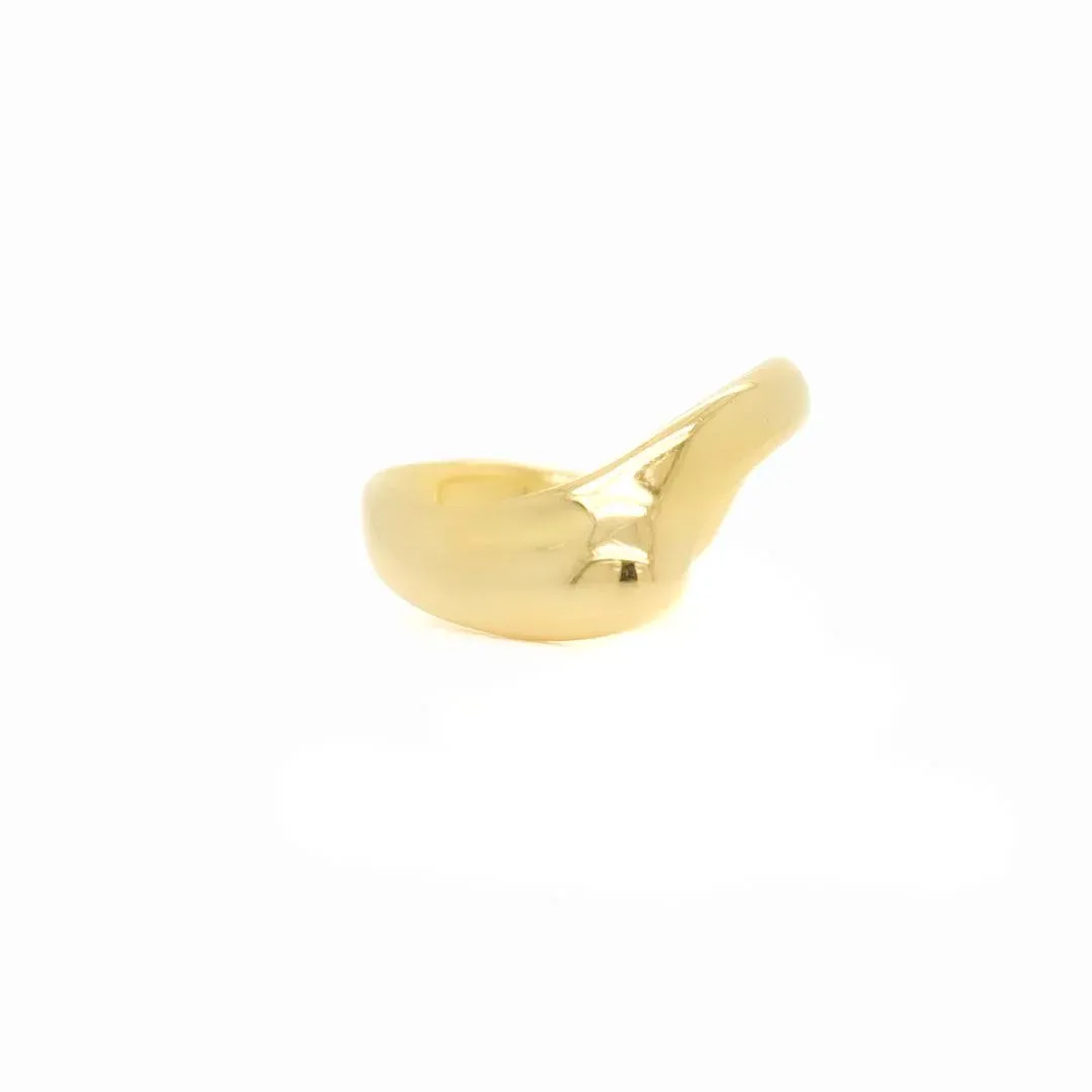 Vintage Tiffany & Co. Elsa Peretti 18k Gold Open Heart