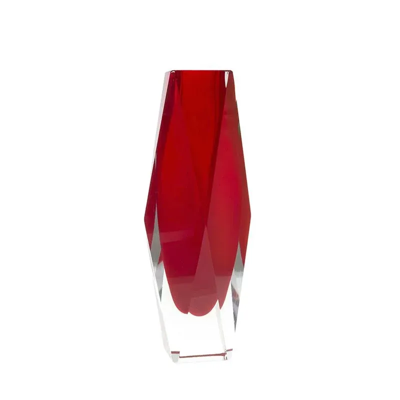 Medium San Marco Murano Glass Vase by Alessandro Mandruzzato