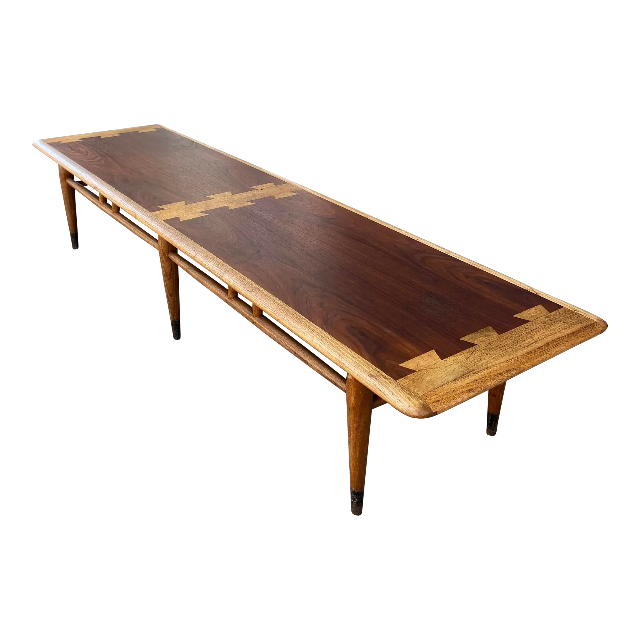 Mid 20th Century Extra Long Rectangular Coffee Table | by Lane
