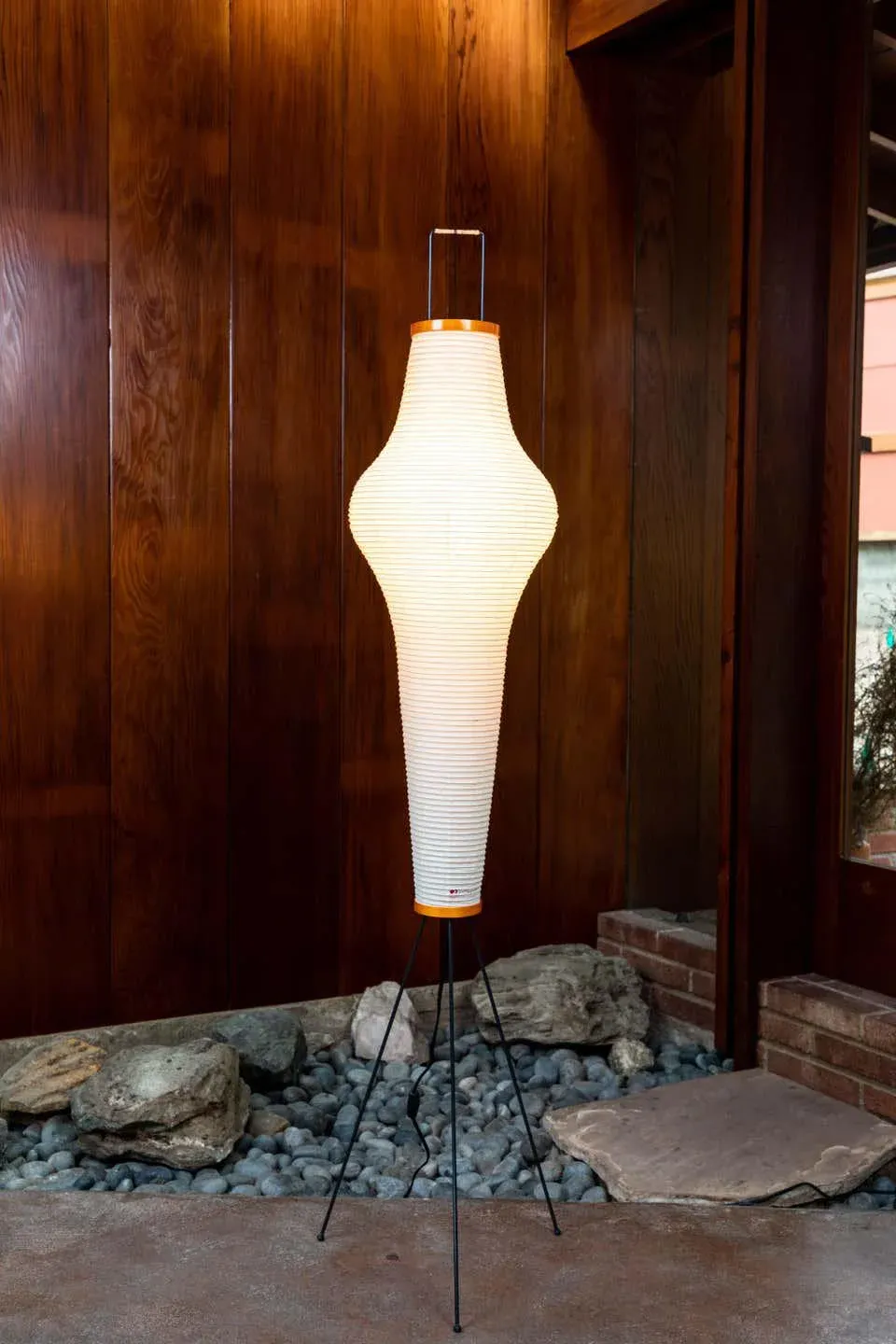 Isamu Noguchi Akari 14A Floor Lamp | Chairish
