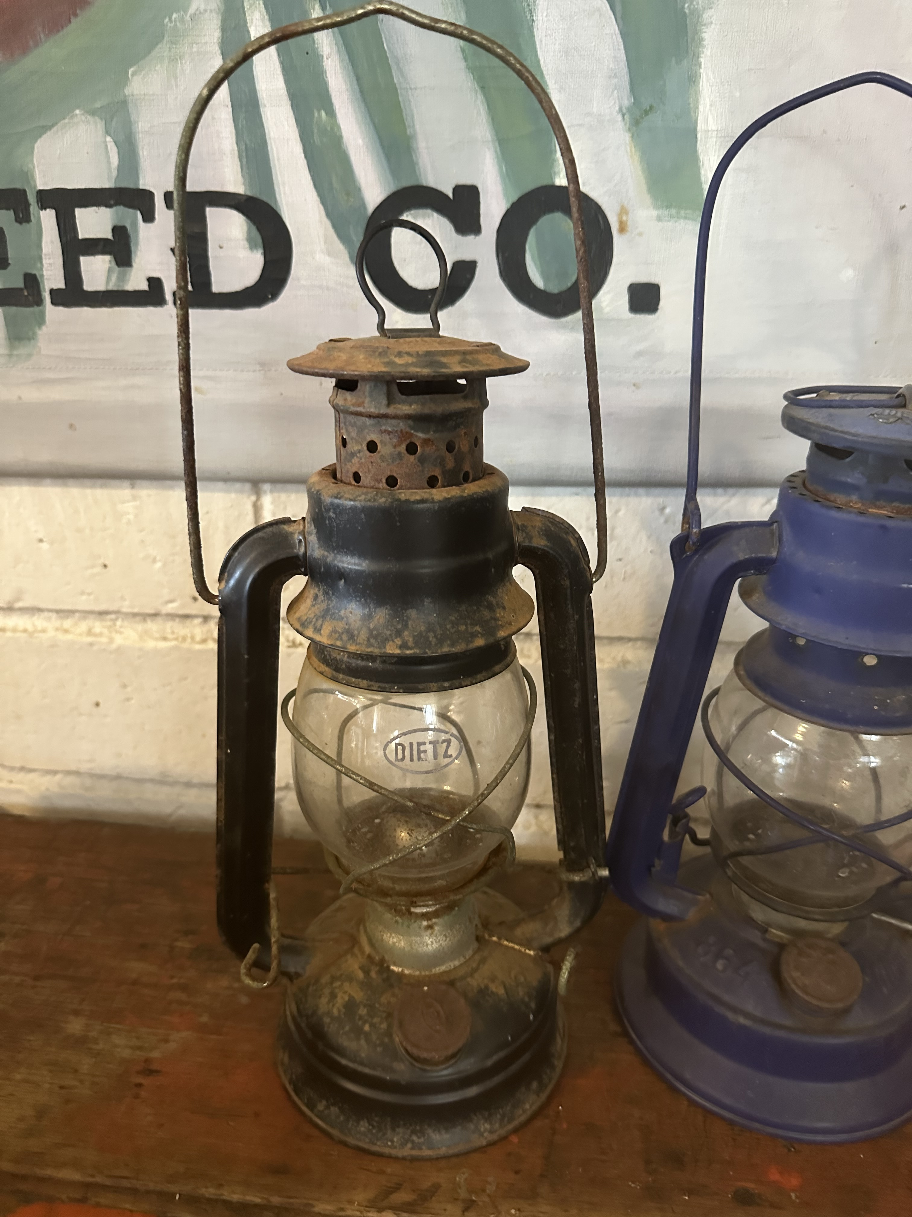 Vintage 2024 railroad lanterns