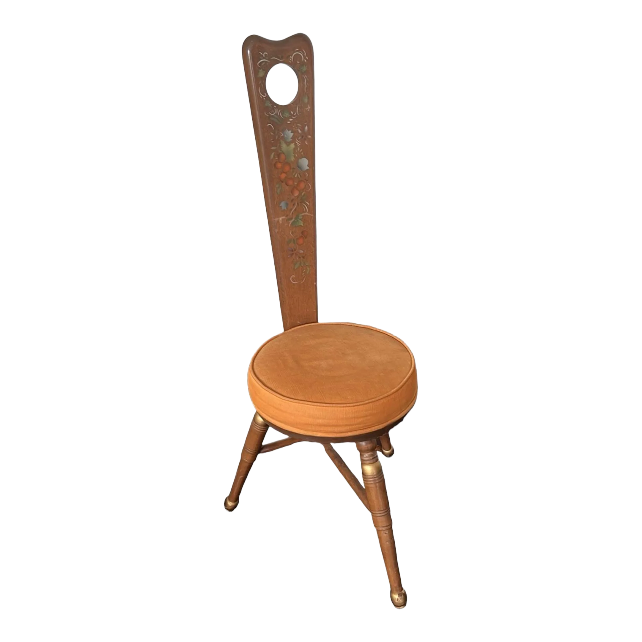 1960s 3-Legged Spinning Chair | Chairish
