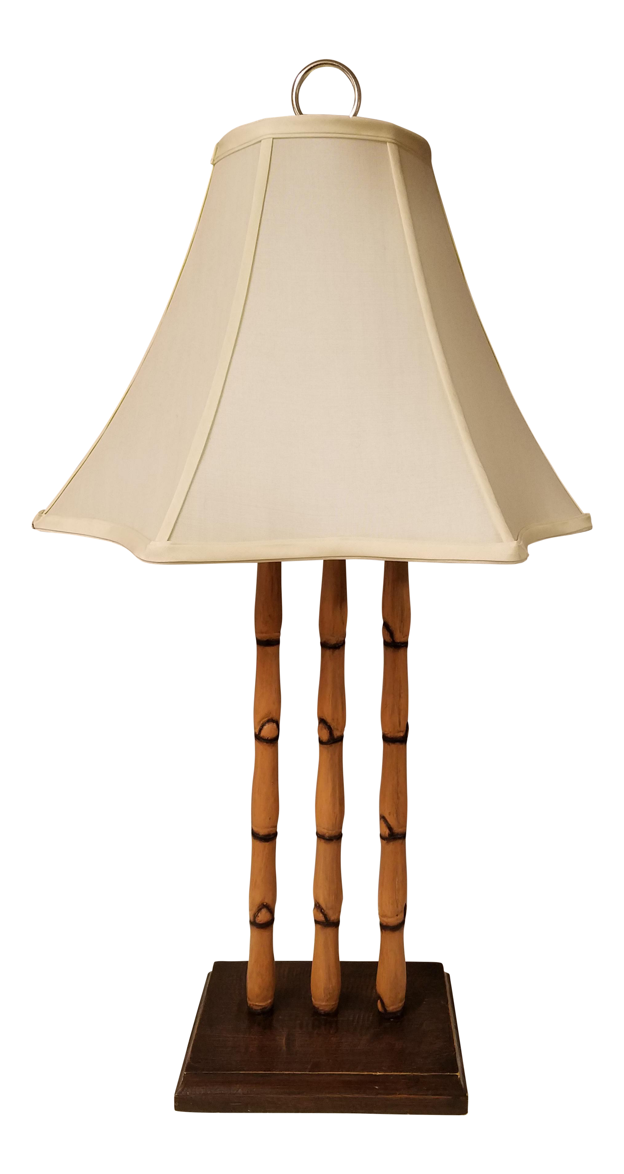 bamboo bedside lamp