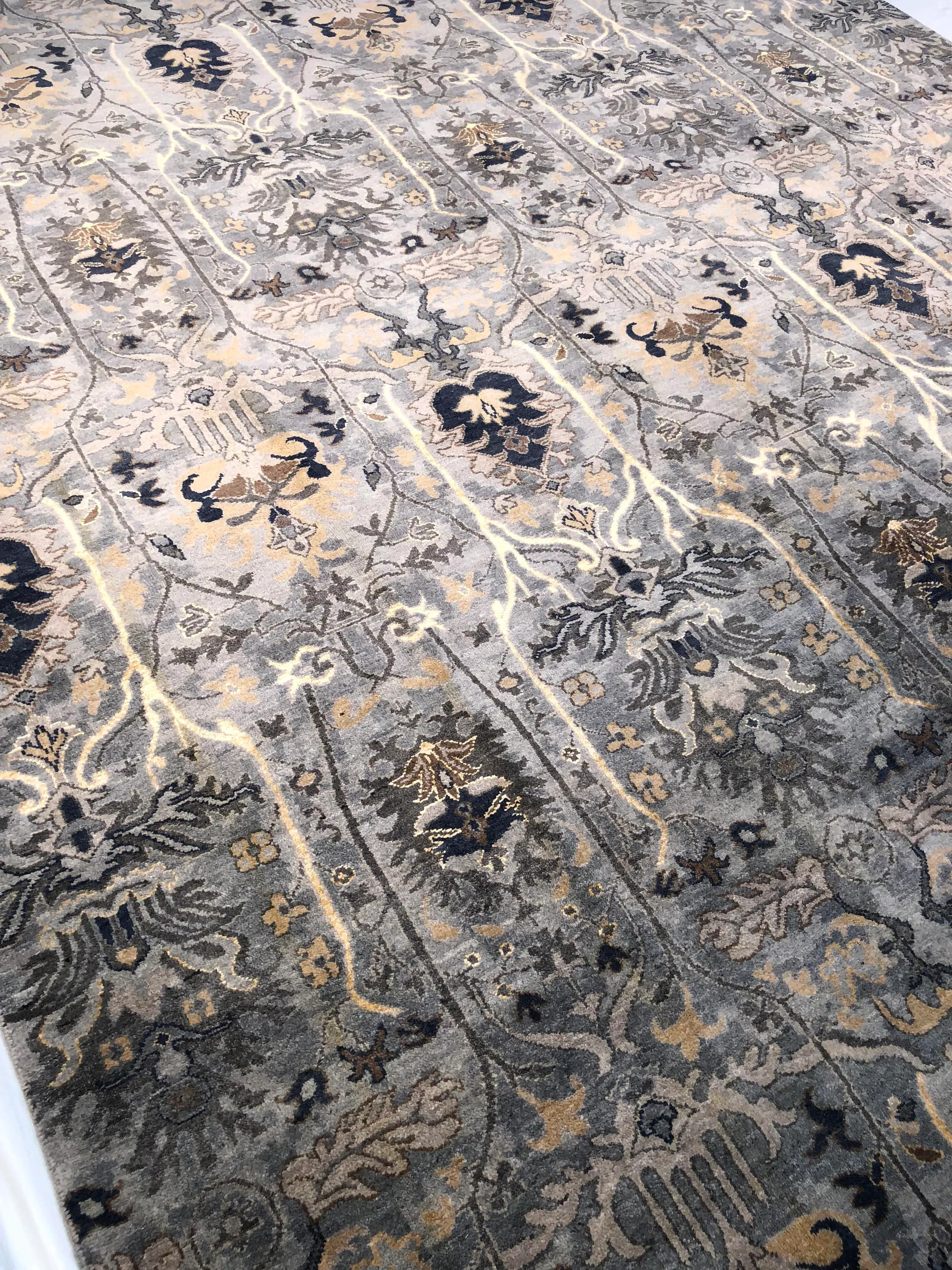 Hudson Rug, Light Blue 2.5x12