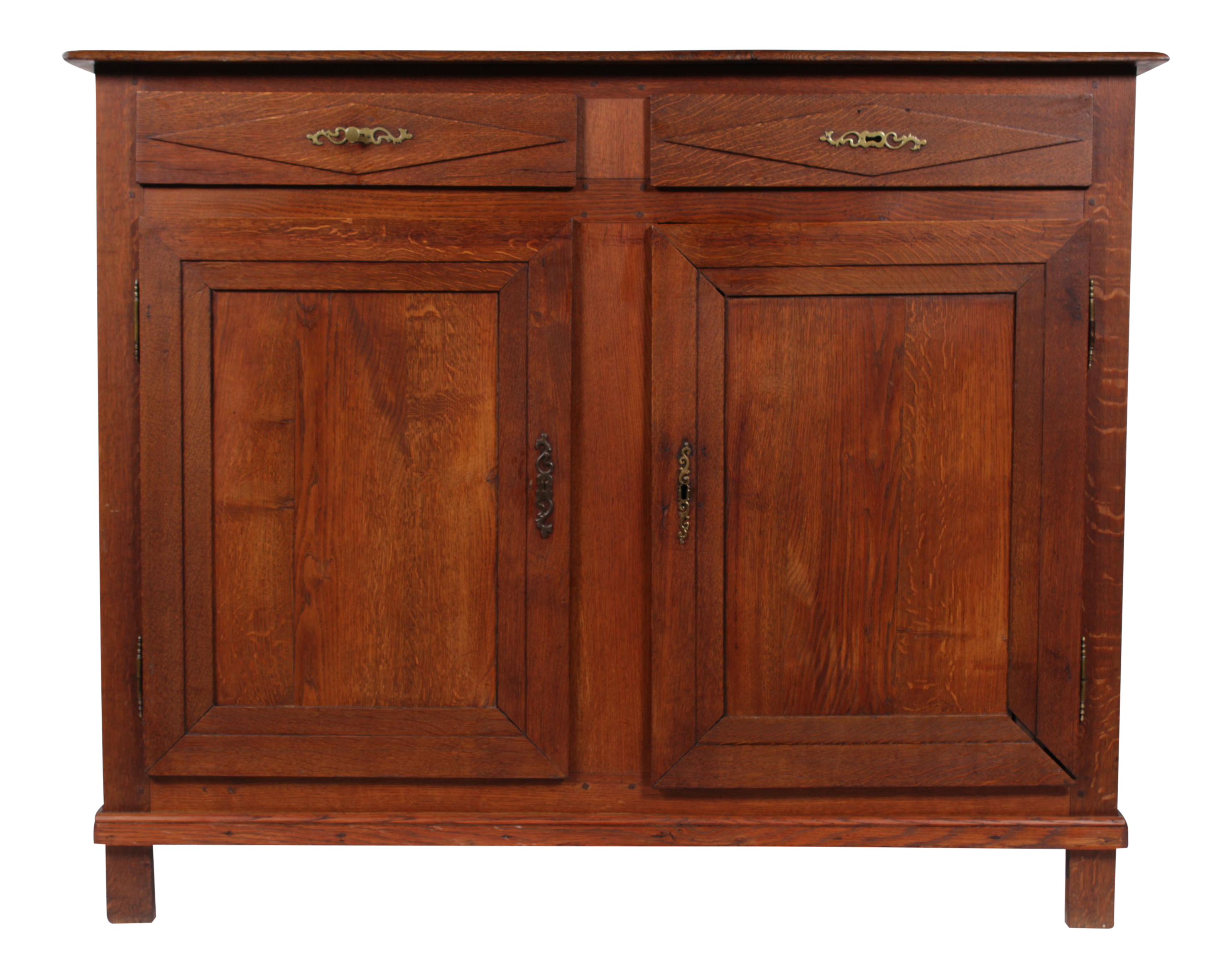 Antique GustavianStyle Oak Buffet Chairish