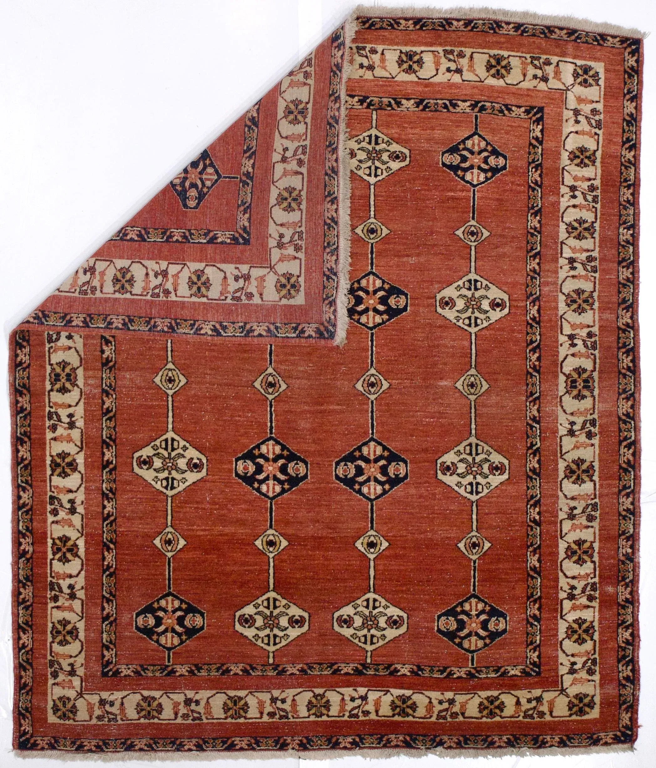 Fine Vintage Persian Gabbeh Rug 6'0” X 7'0”