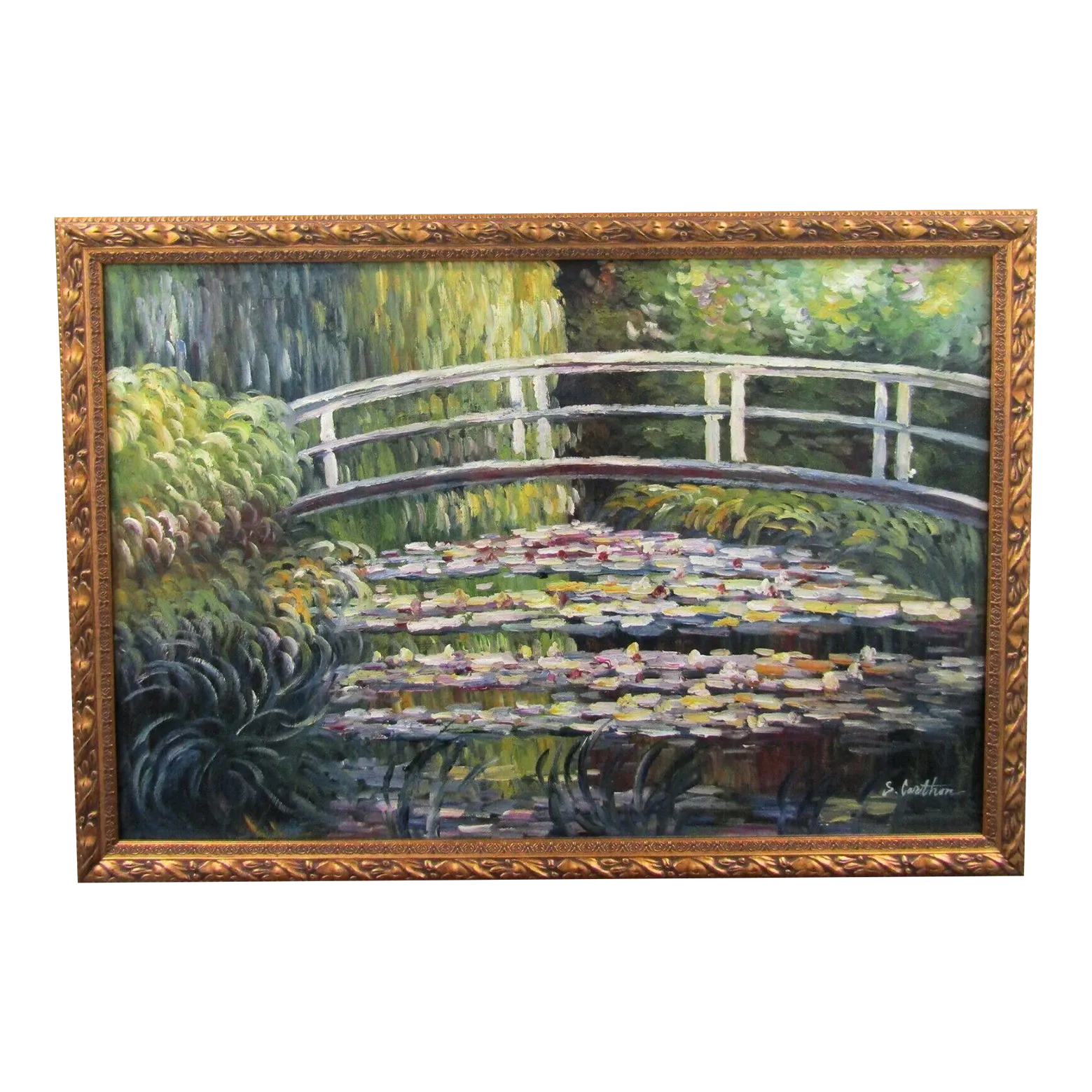 C. Monet 油彩画 1972年 ファイル:Claude Monet - Morning on the Seine - Google Art