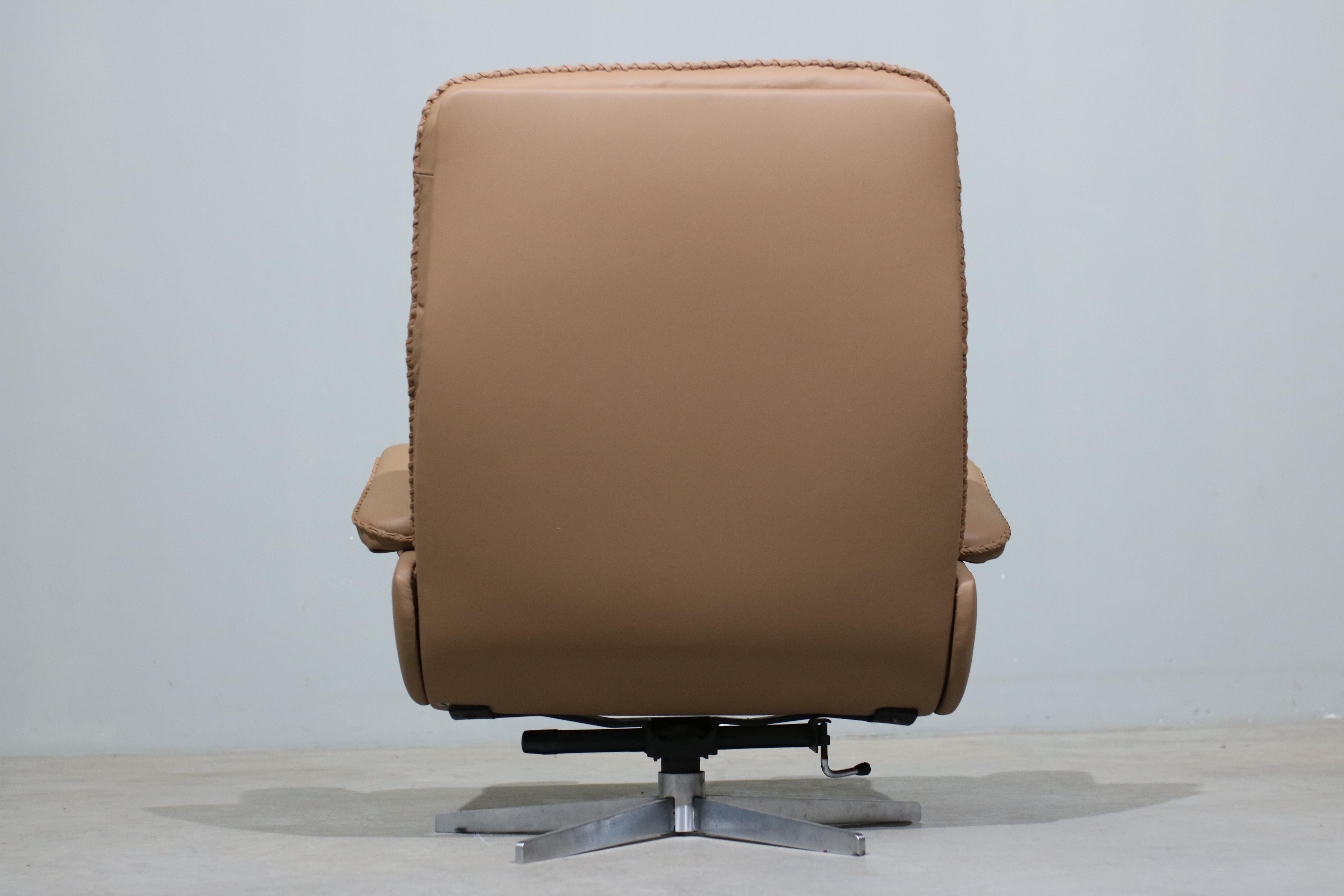 Leather Lounge Chair from de Sede, 1970s