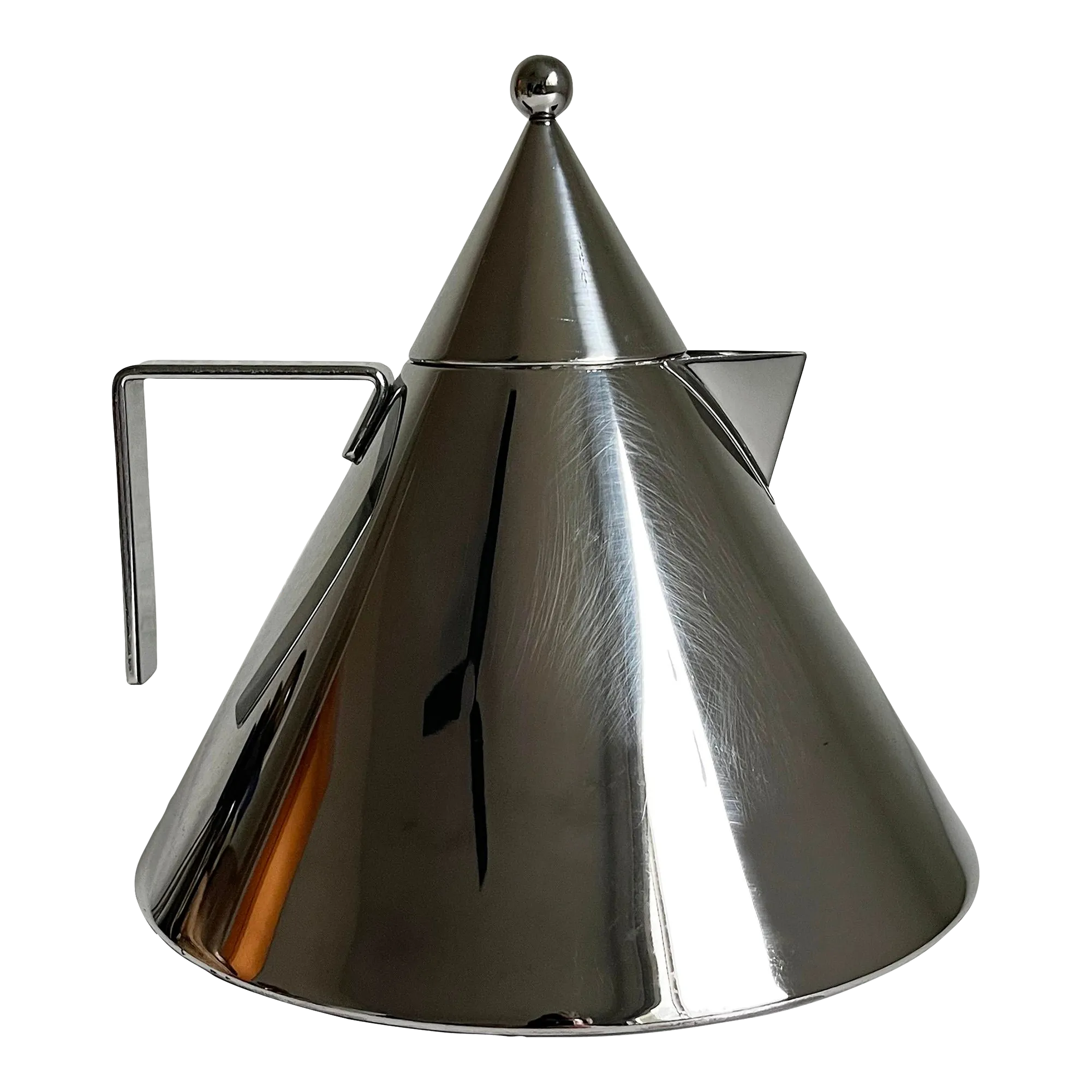 Vintage Aldo Rossi for Alessi Il Conico Kettle | Chairish