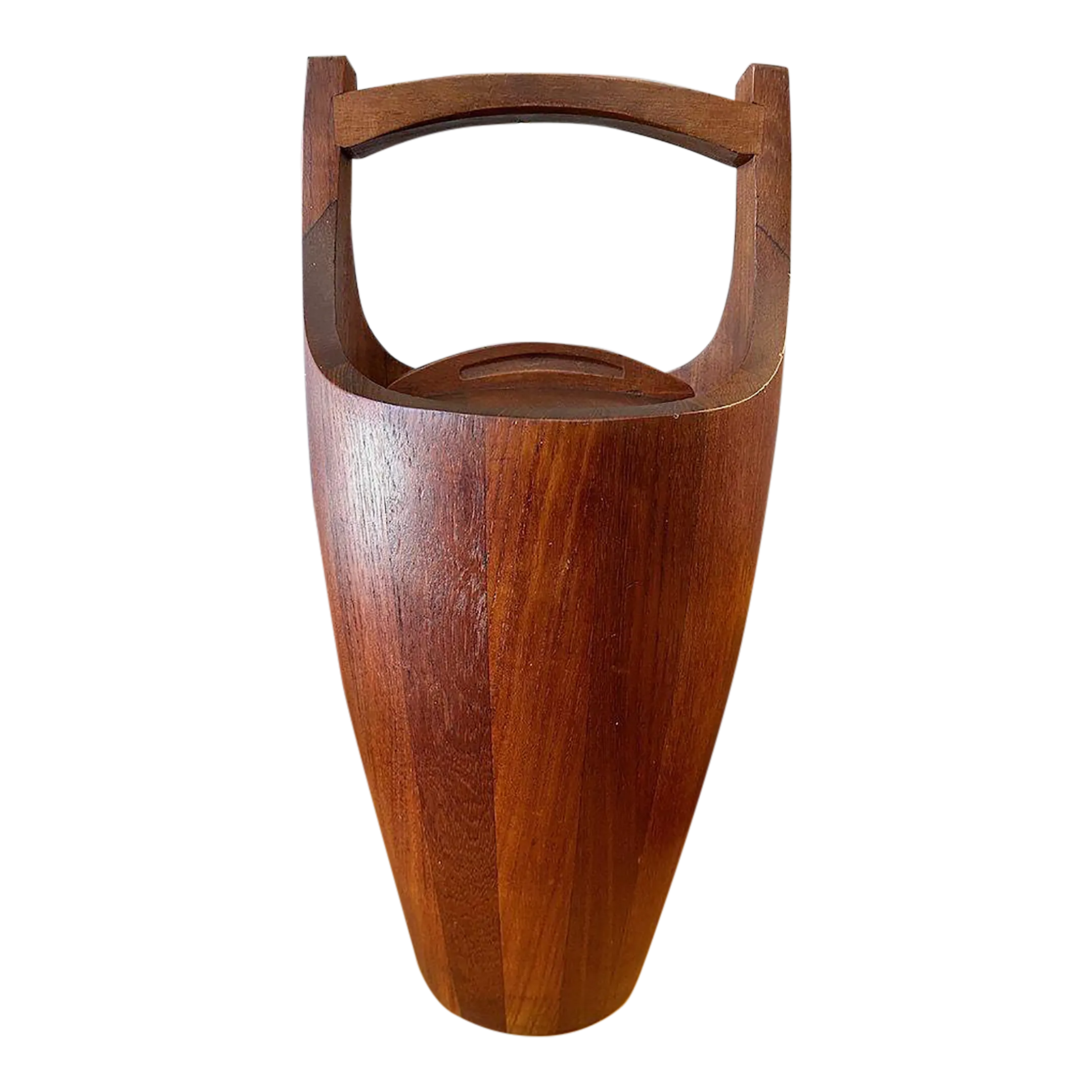 【ジャンク品】エッシェンバッハ デスクリーダー 75×100mm Large Danish Teak 'Congo' Ice Bucket -Jens Quistgaard for Dansk