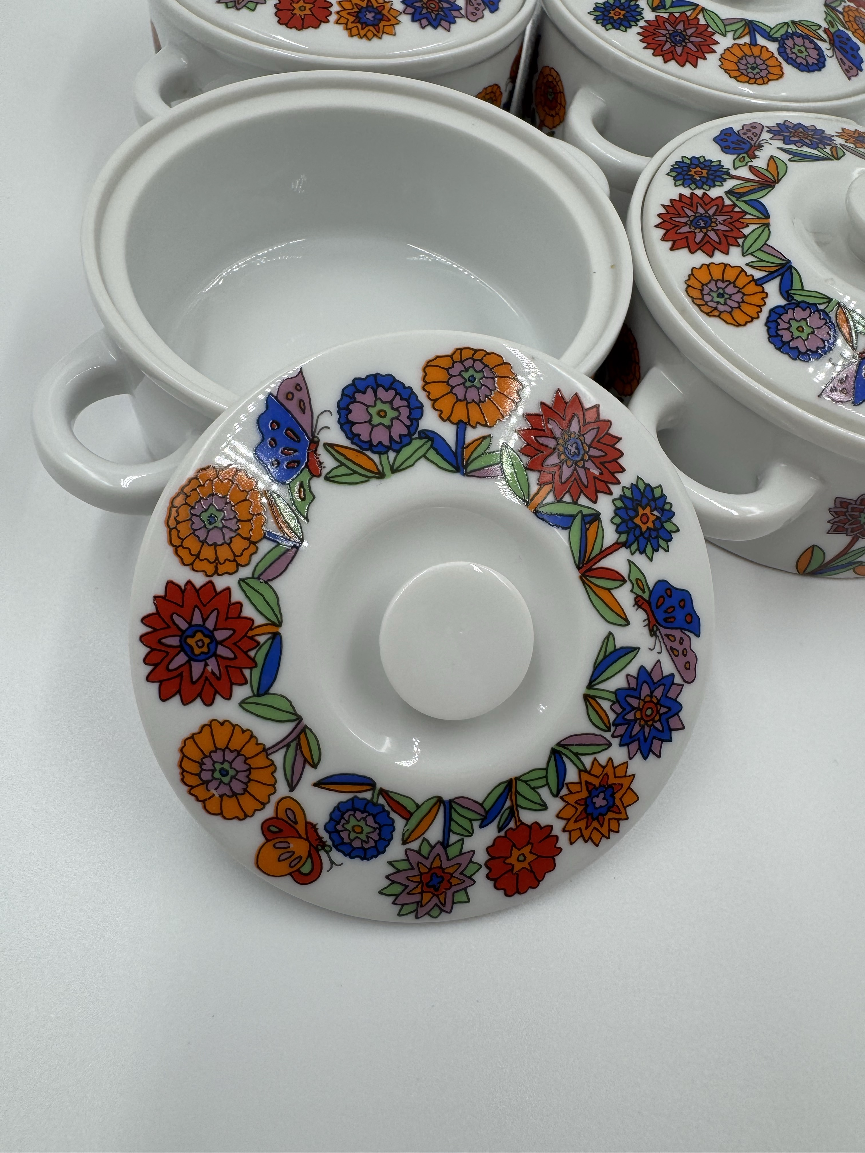 ROYAL CROWN PORCELAIN OVENWARE PARADISE レトロ陶器 カントリー