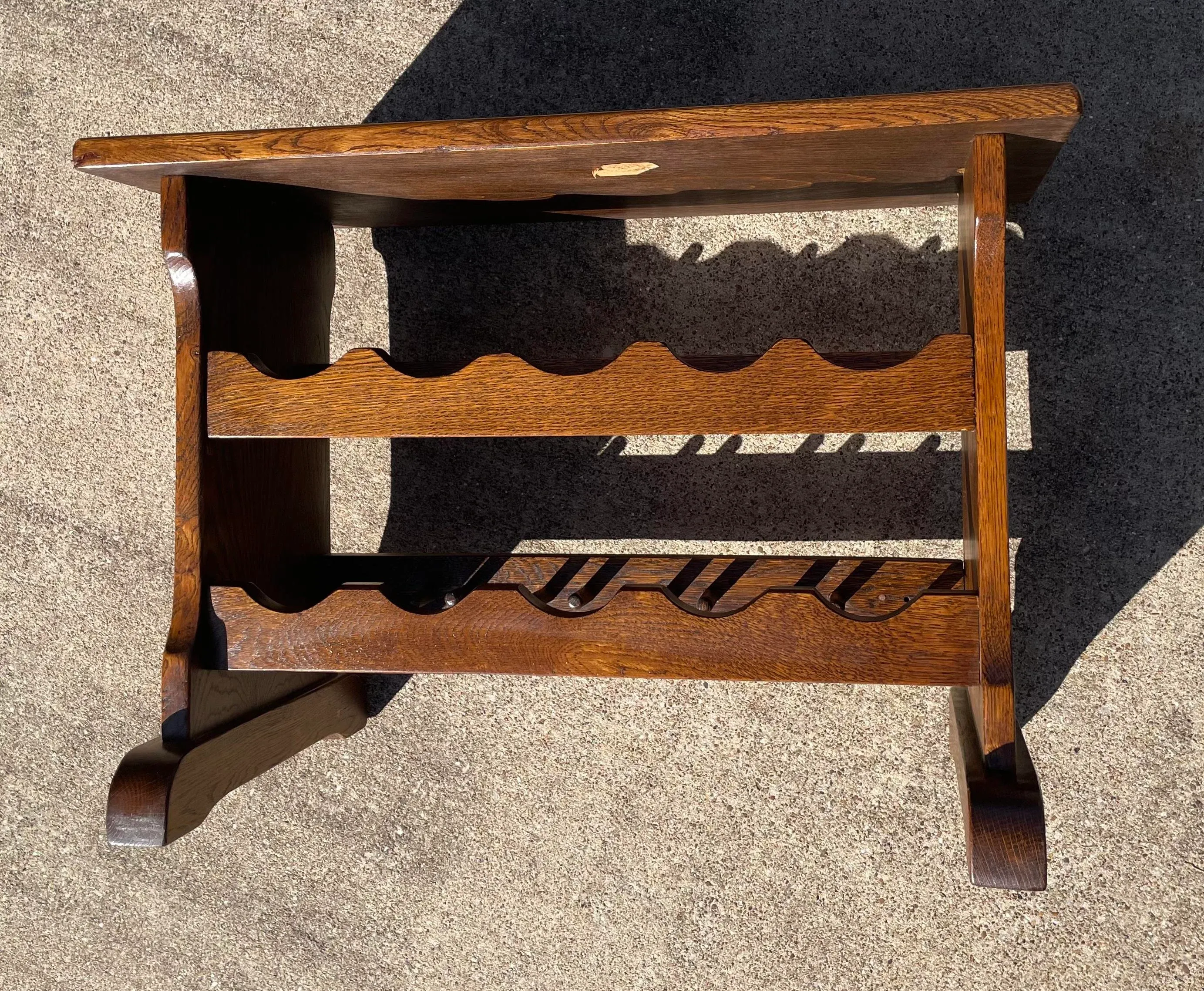 Vintage Country French Wine Rack Chairish