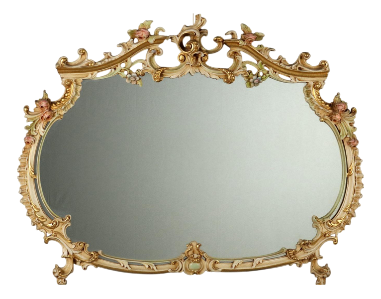 Italian Rococo Style Mirror