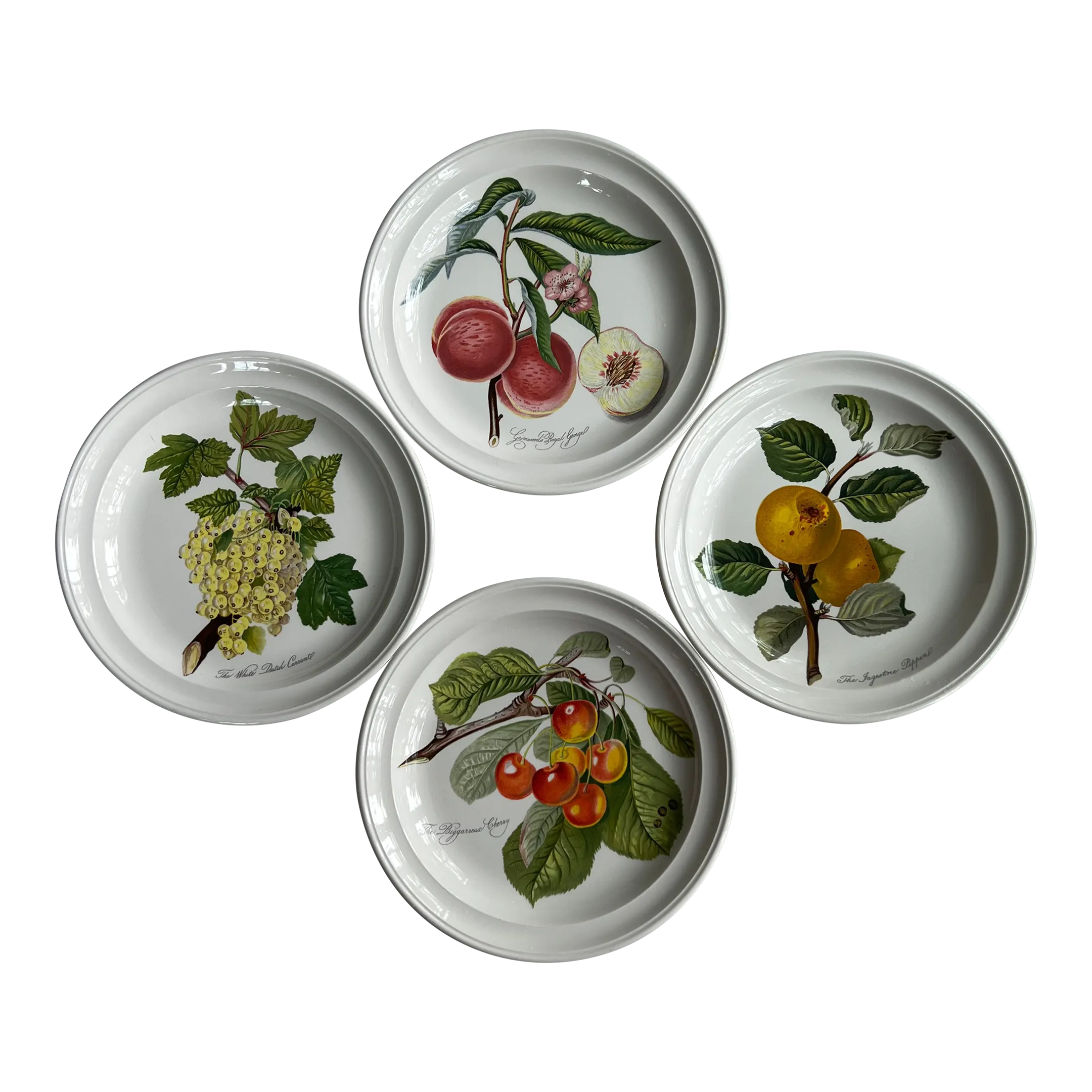 Portmeirion Pomona 皿 4枚セット ポートメイリオン Portmeirion Pomona Salad Plates-4 | Chairish