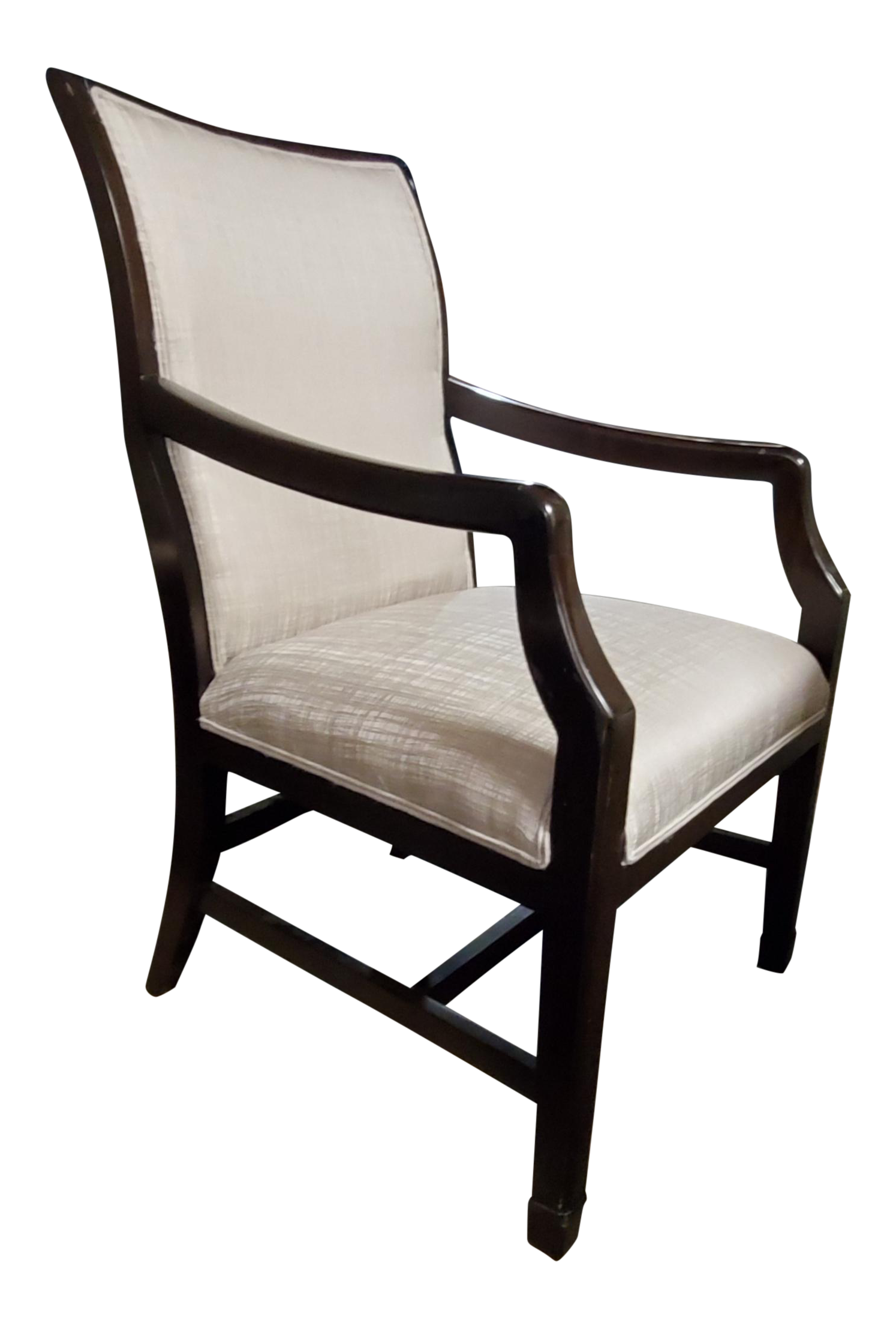 Henredon Jeffrey Bilhuber Mahogany Dining Arm Chair Chairish