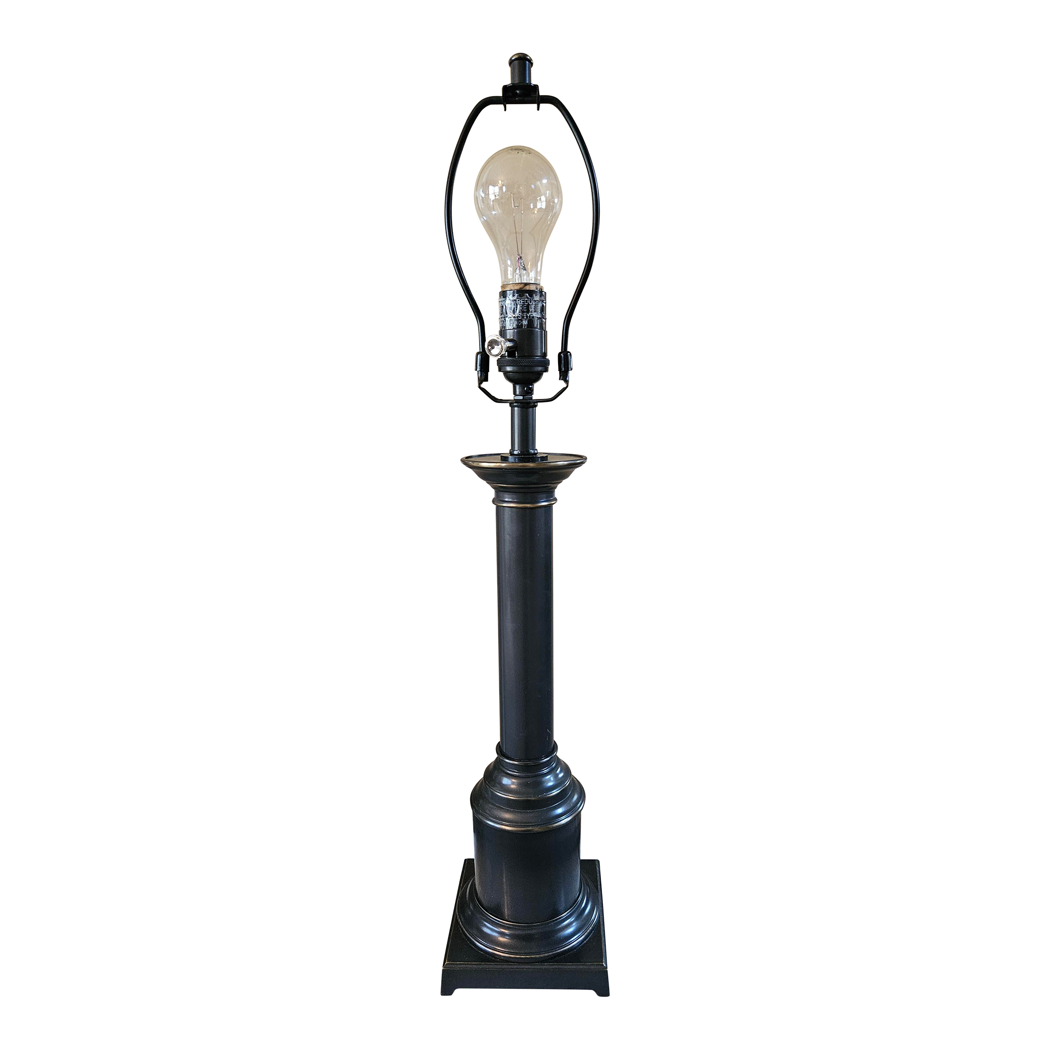 Restoration Hardware Empire Column Table Lamp Chairish