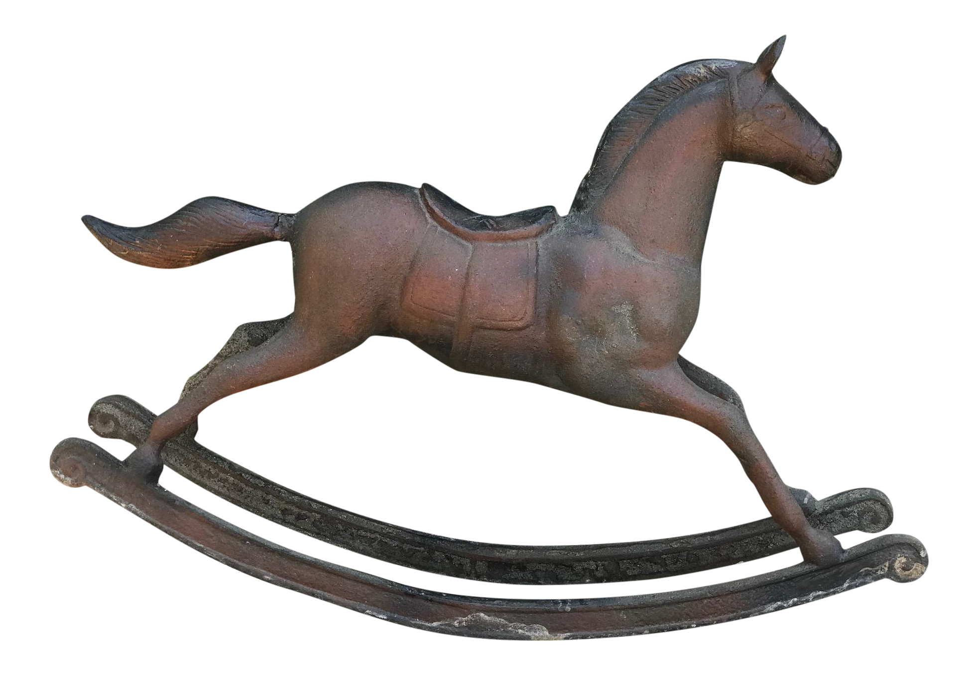 antique bouncy horse