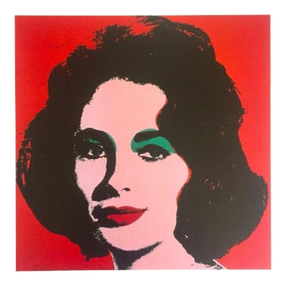 Andy Warhol Estate Vintage 1989 Pop Art Lithograph Print