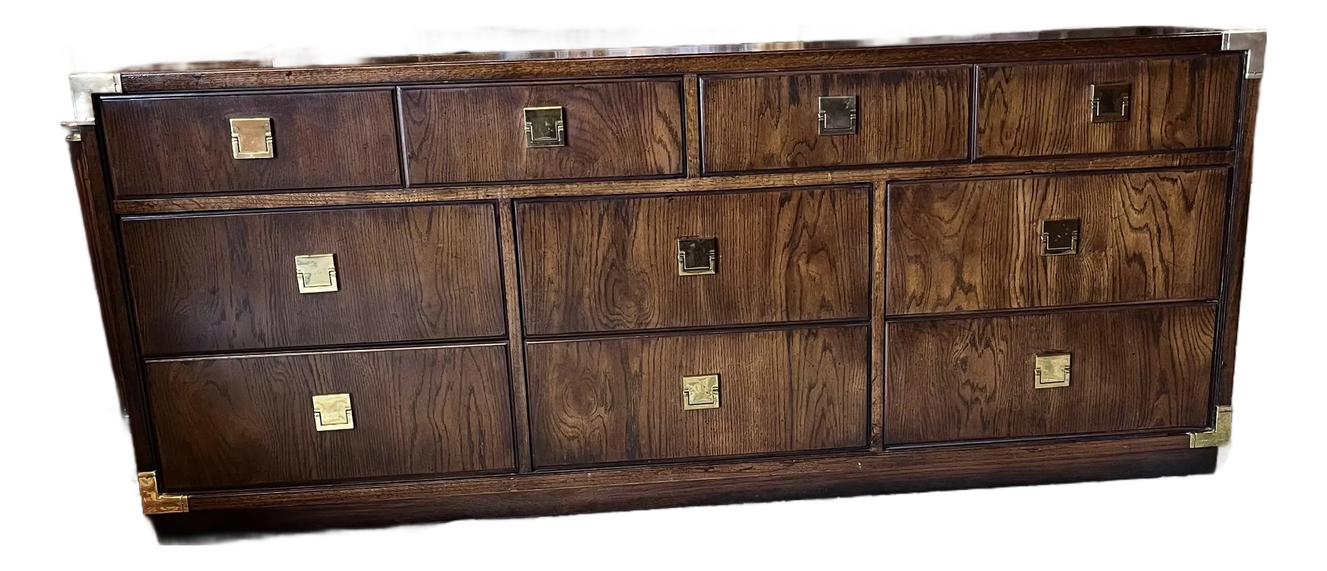 Late 20th Century Thomasville Campaign Style Dresser