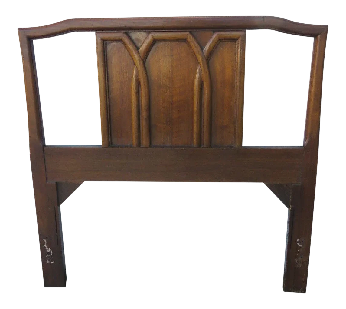 Mid Century Modern Twin Size Headboard Chairish