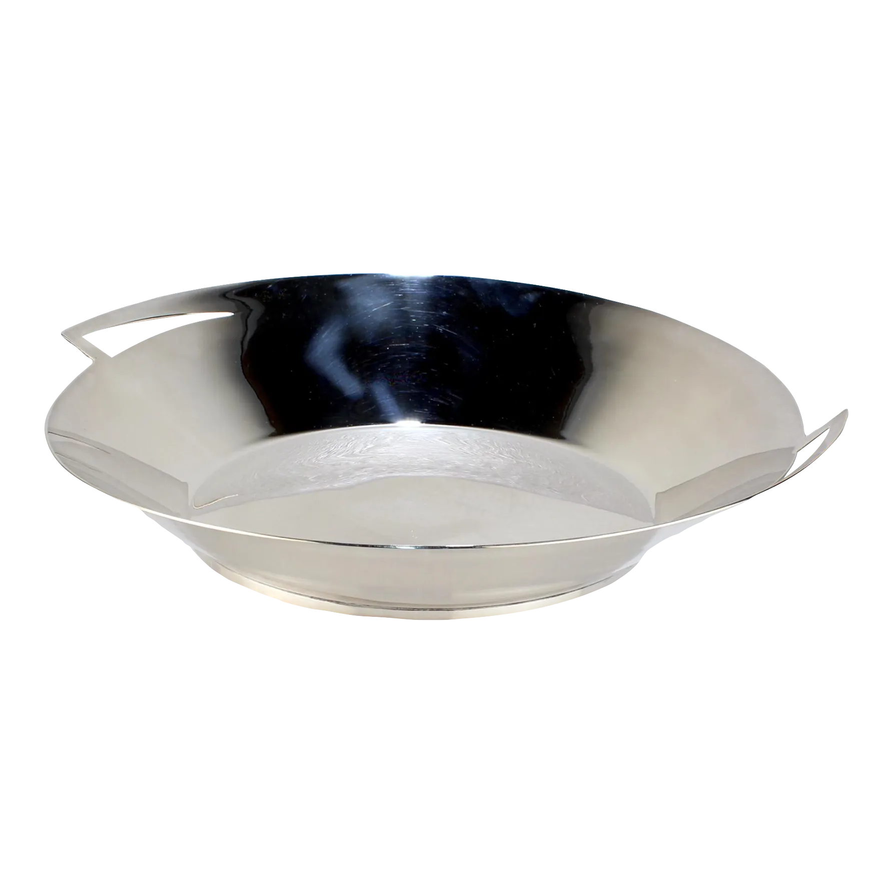 Large Postmodern Silver Plate 'Lily' Bowl Model No. 3320 by Elsa Rady ...