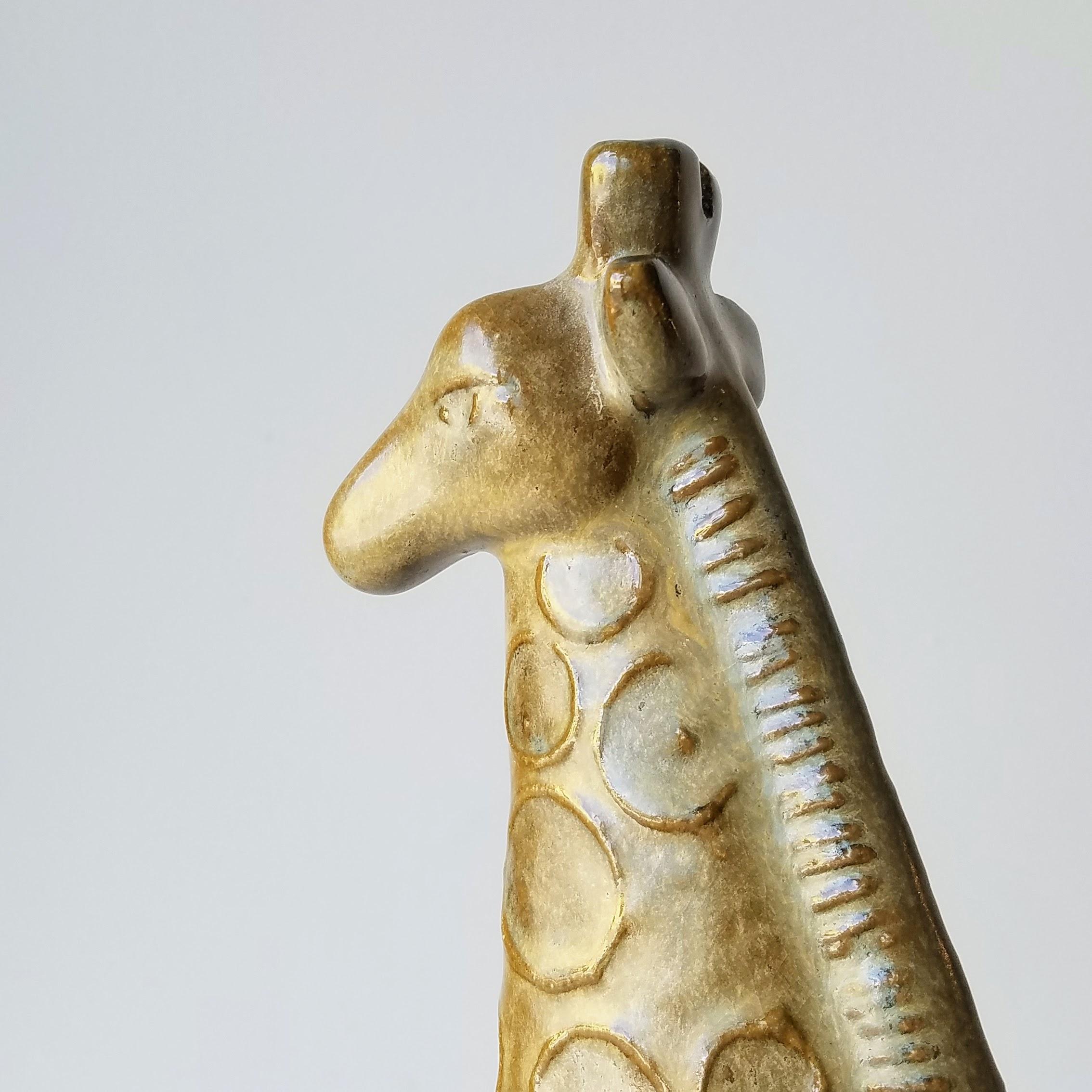1950s Lisa Larson Stoneware Giraff for Gustavsberg