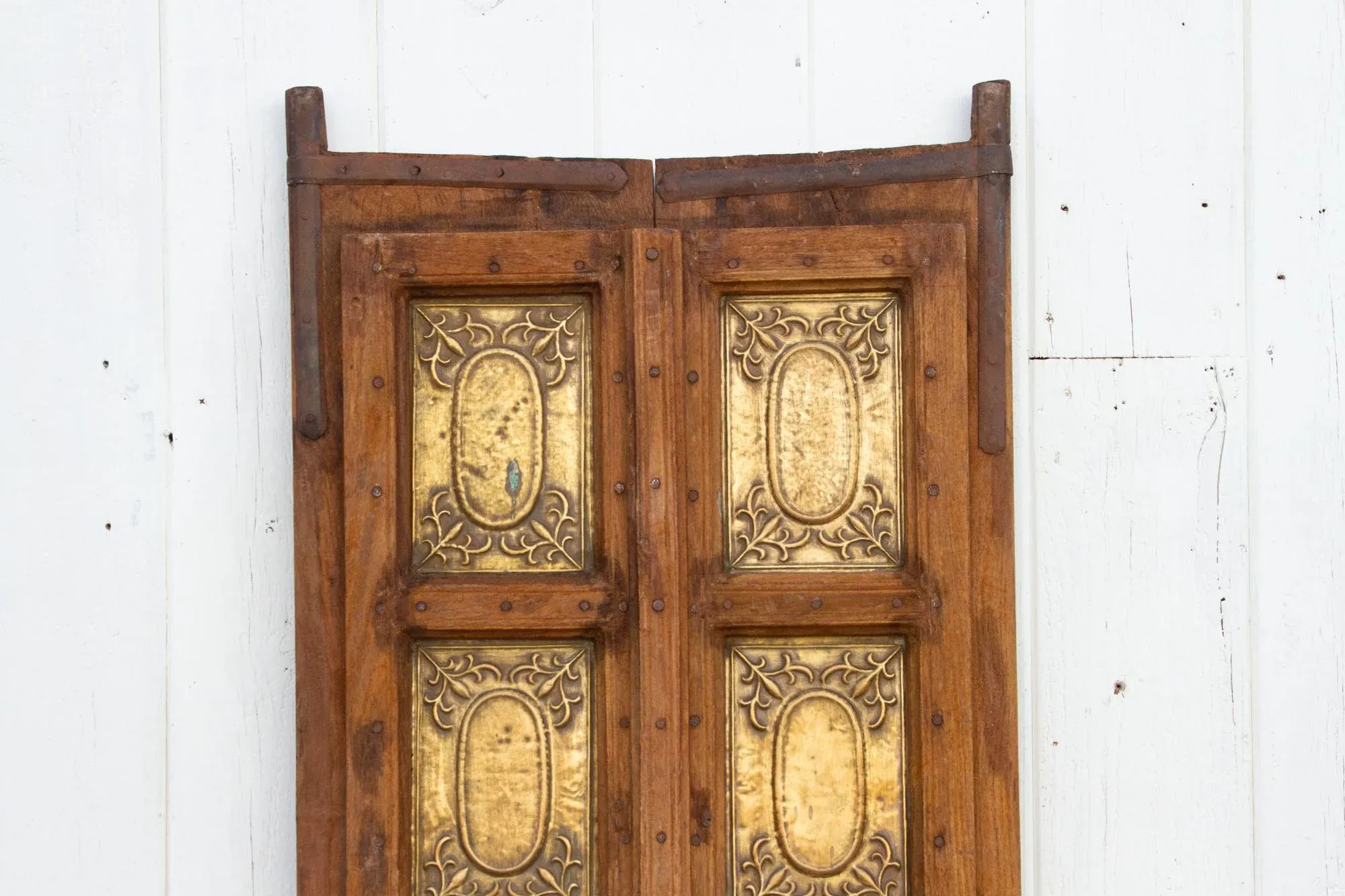 Antique Brass Inset Indian Doors