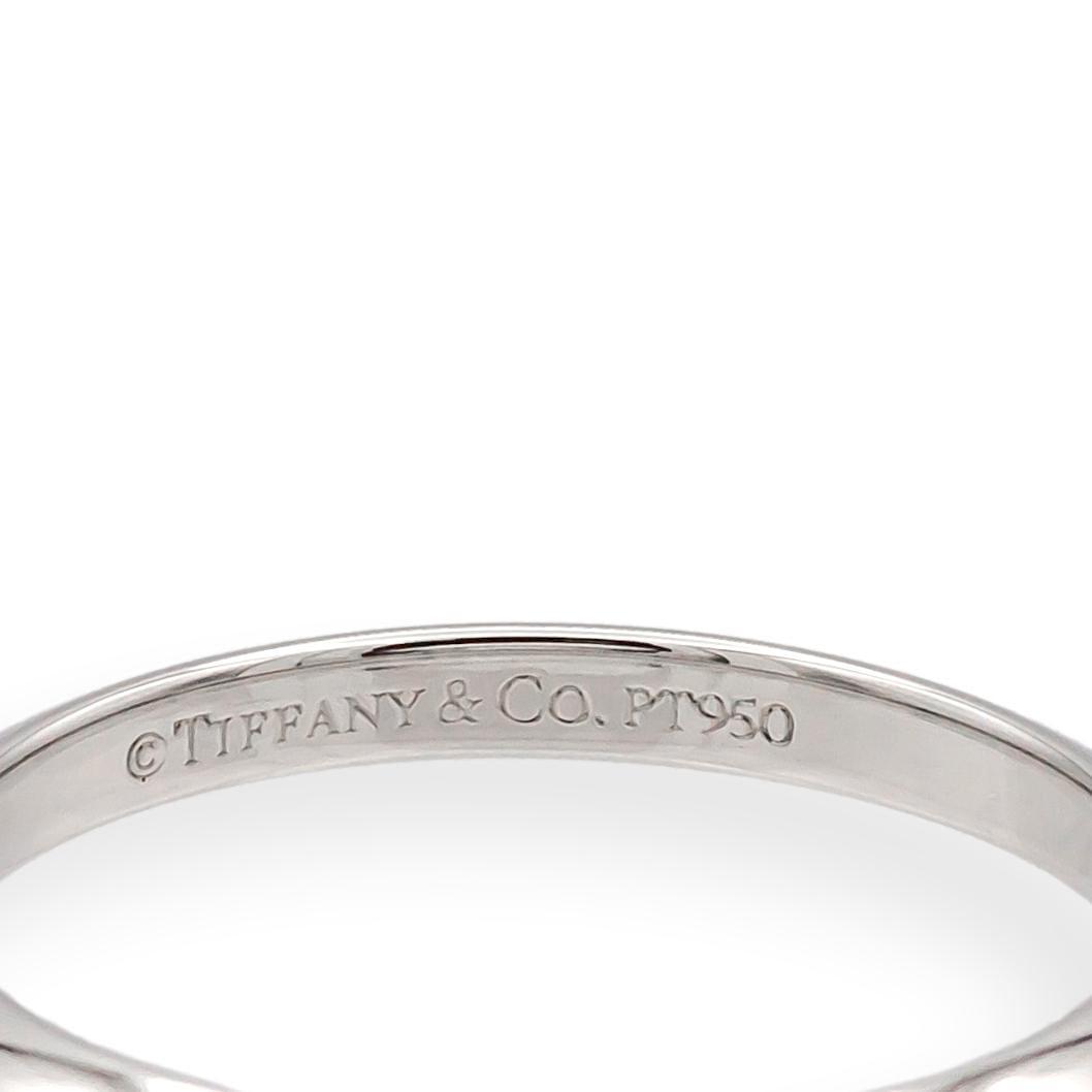 アクセサリー Tiffany & co. Vintage Knife Edge Ring Late 20th Century Vintage Tiffany & Co. Platinum Knife-Edge