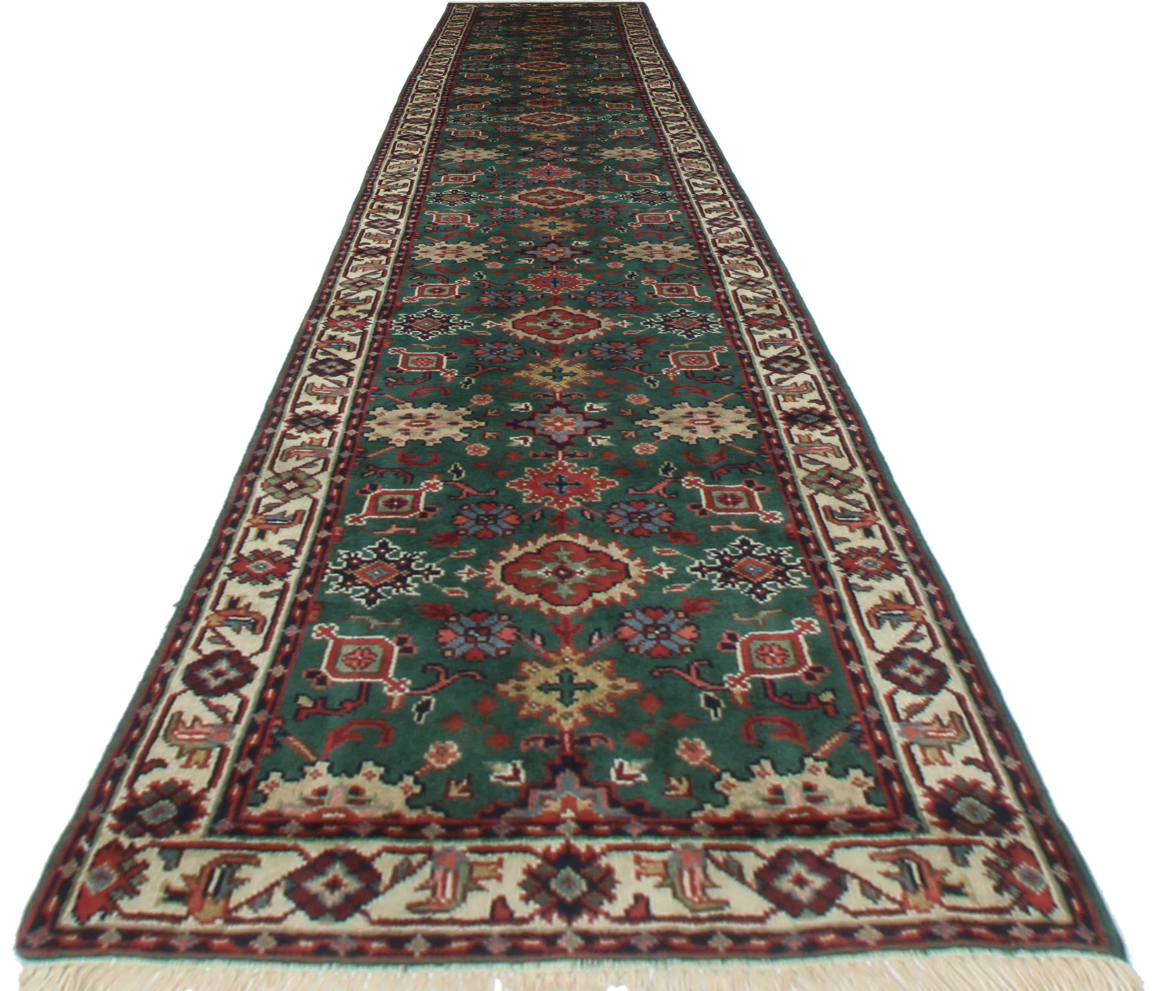 Persian Style Wool Runner 2′8″ × 13′8″ Chairish