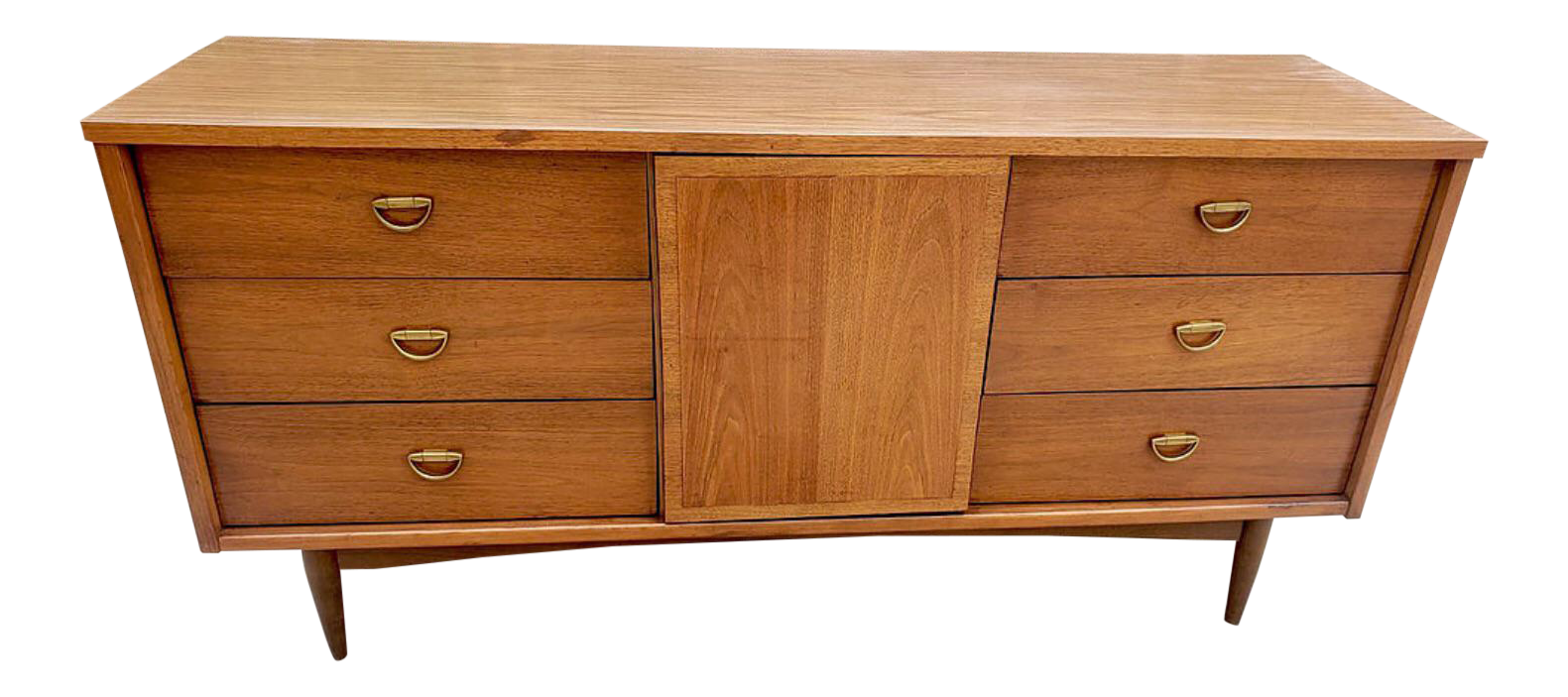 MidCentury Modern Ward Furniture Mfg Co Dresser Chest With Mirror