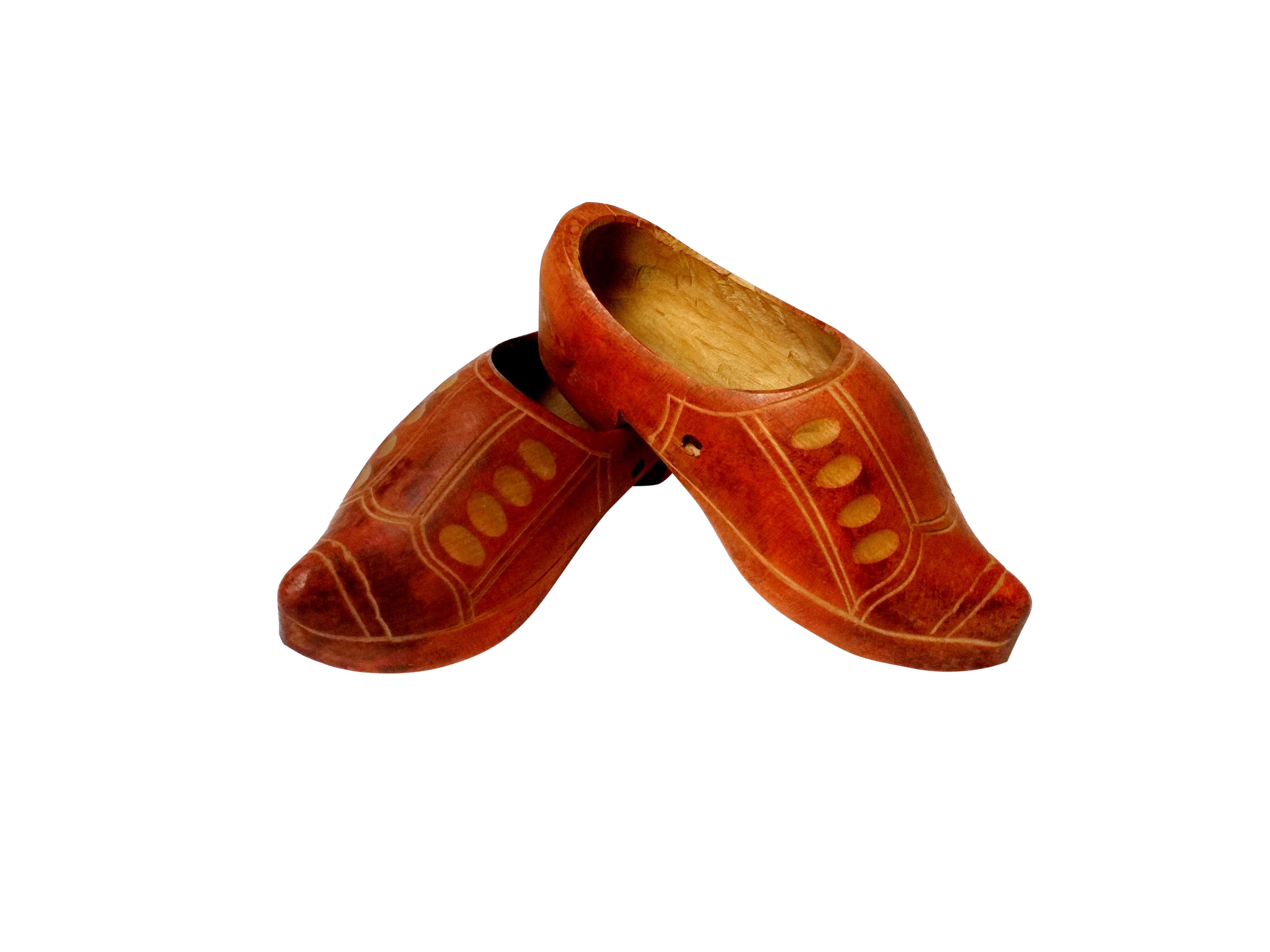 handmade wooden clogs