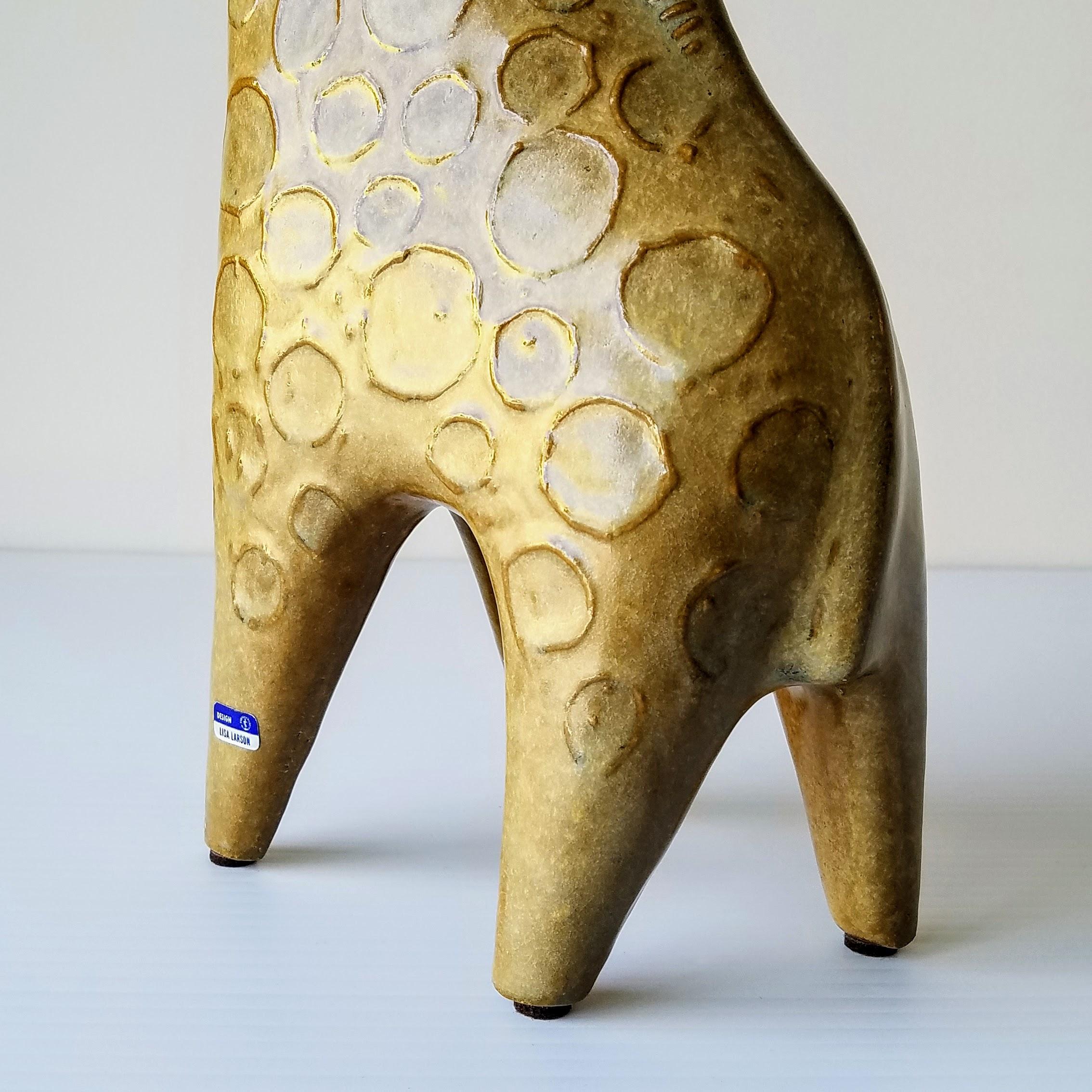 1950s Lisa Larson Stoneware Giraff for Gustavsberg