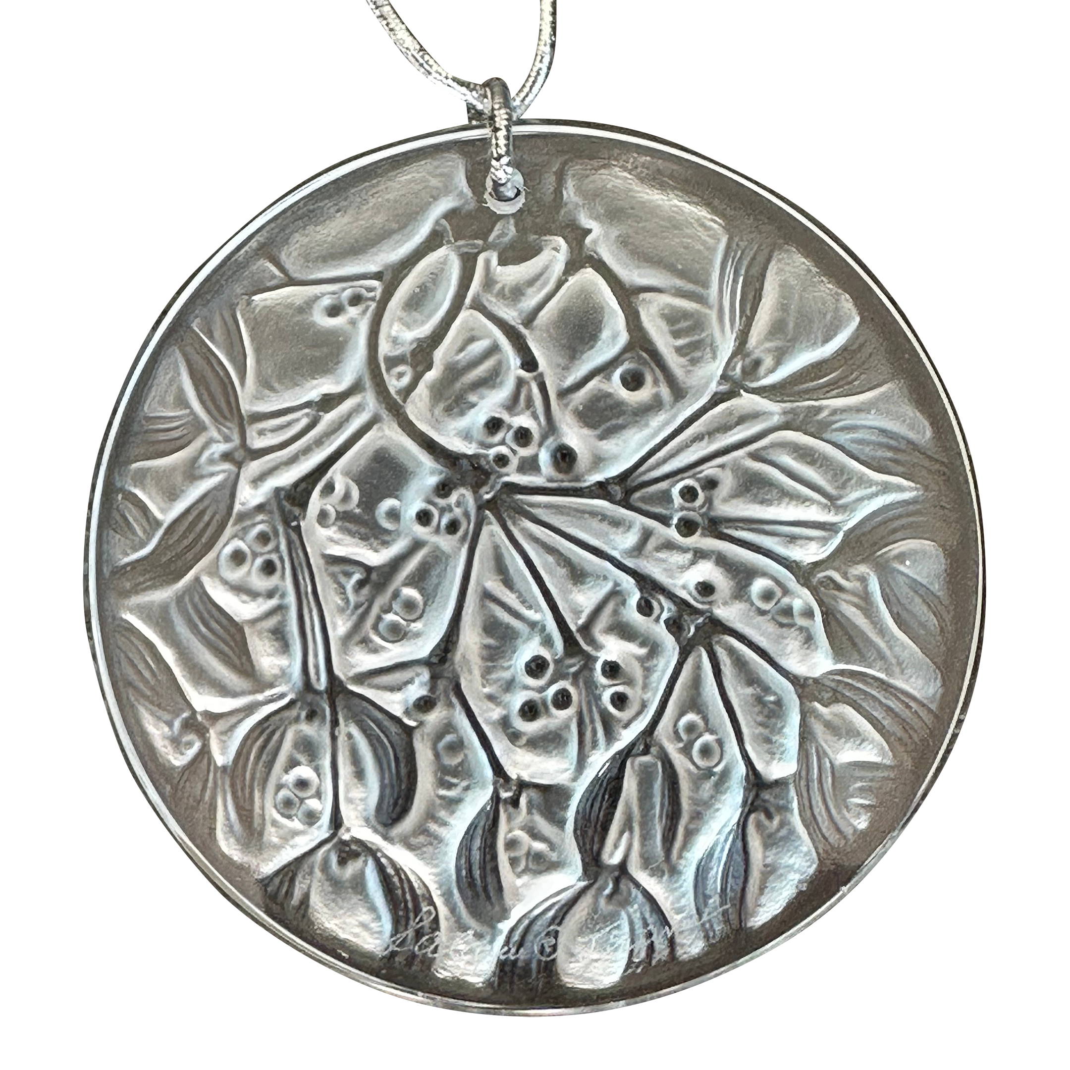 Lalique France Crystal Christmas Ornament | Chairish