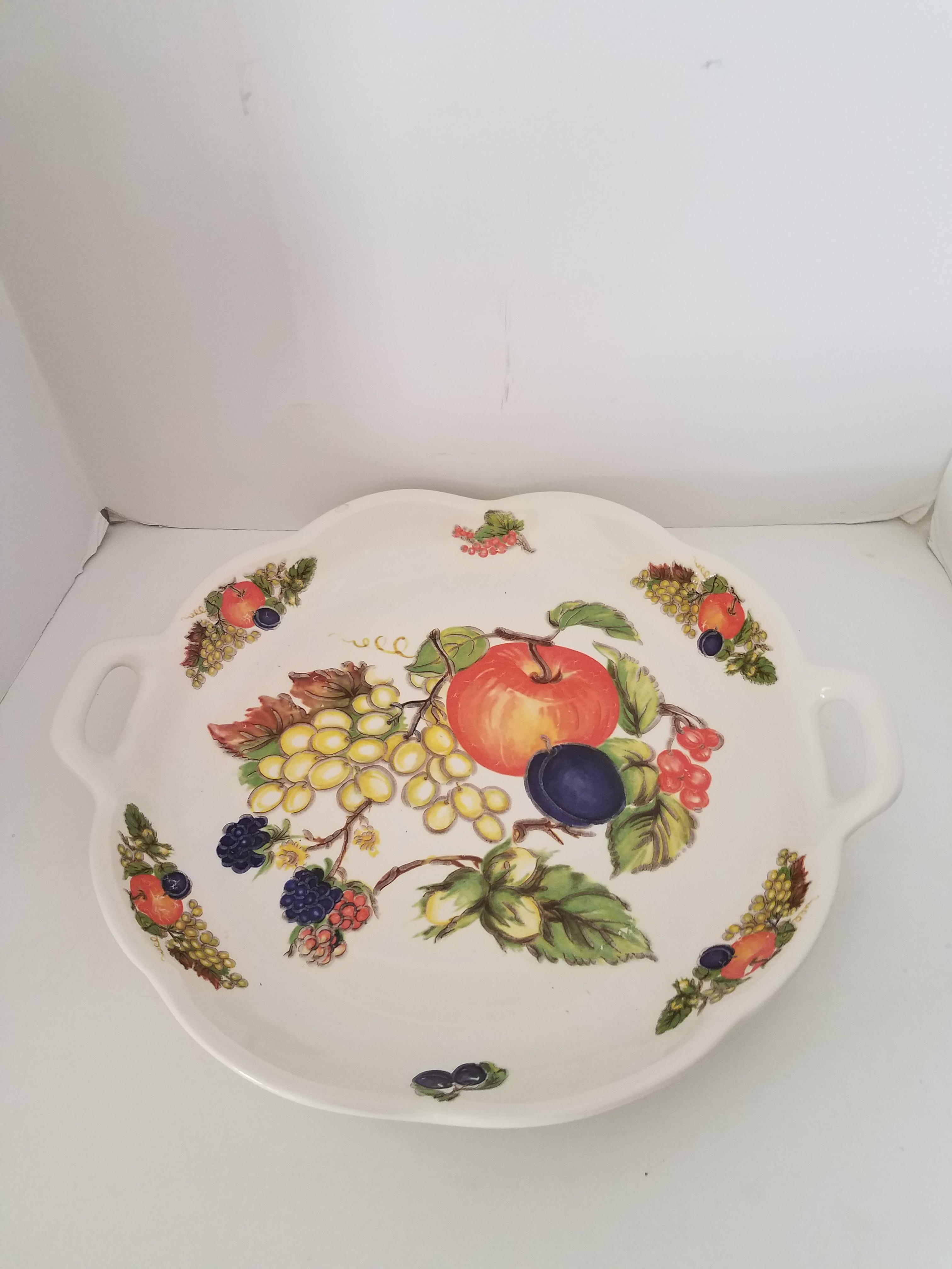 Vintage Ceramica Due Torri Italian Hand Painted Extra Large Pasta