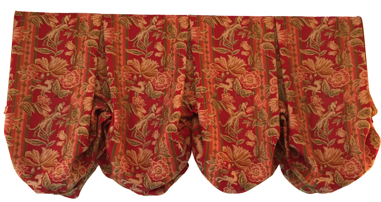 Custom Made Balloon Shades in Several Sizes Chairish