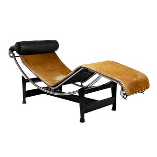 椅子 Cassina LC4 CHAISE LONGUE 4 Chaise Longue à Réglage Continu, 60 - Cassina