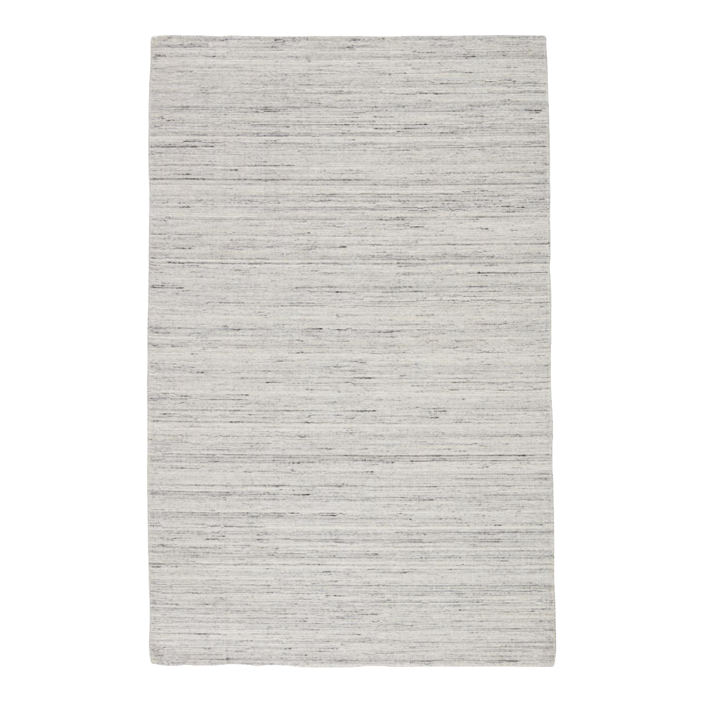 Jaipur Living Danan Handmade Solid Gray/Ivory Area Rug 4'X6' Chairish