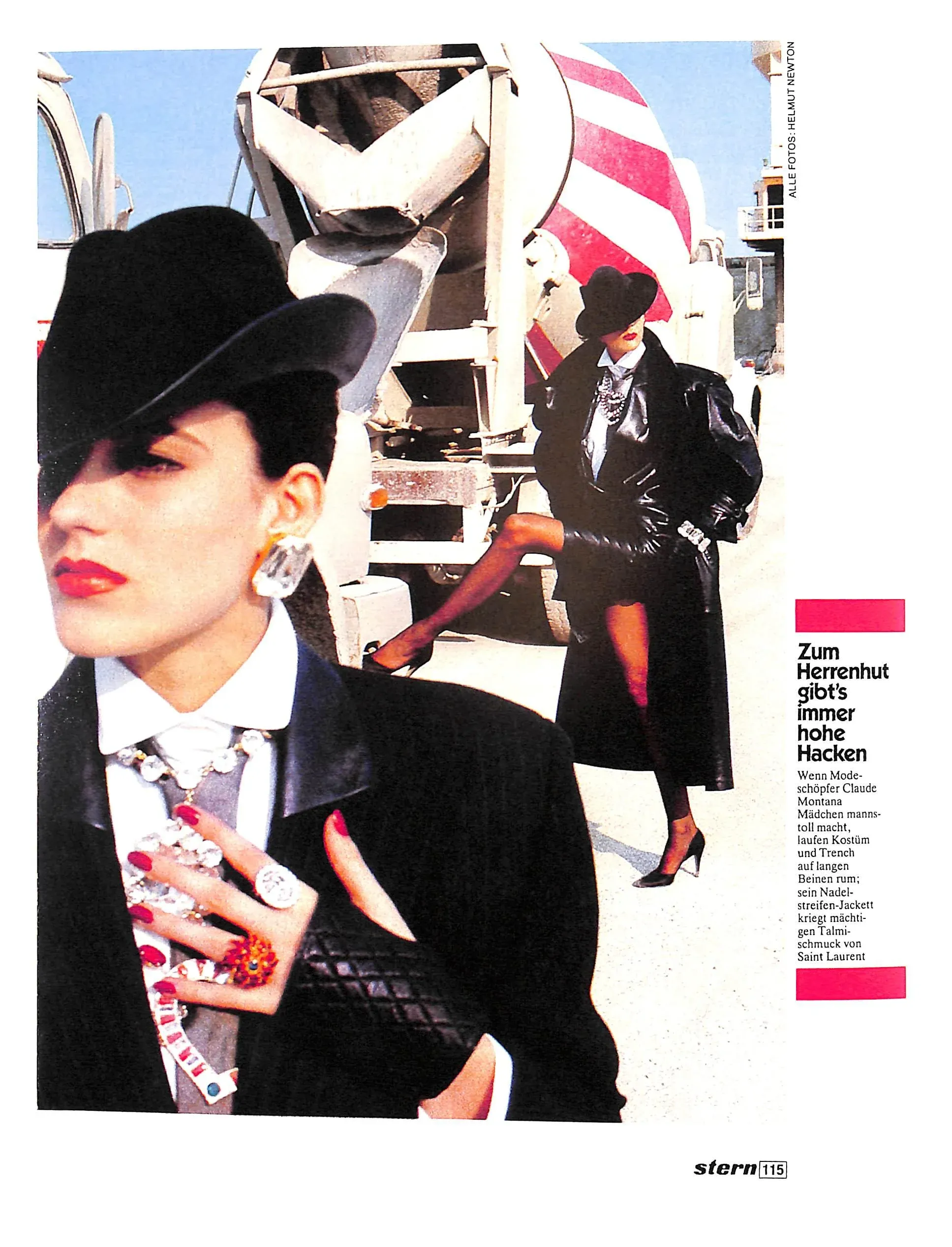 Helmut Newton Pages From the Glossies Facsimiles 1956-1998