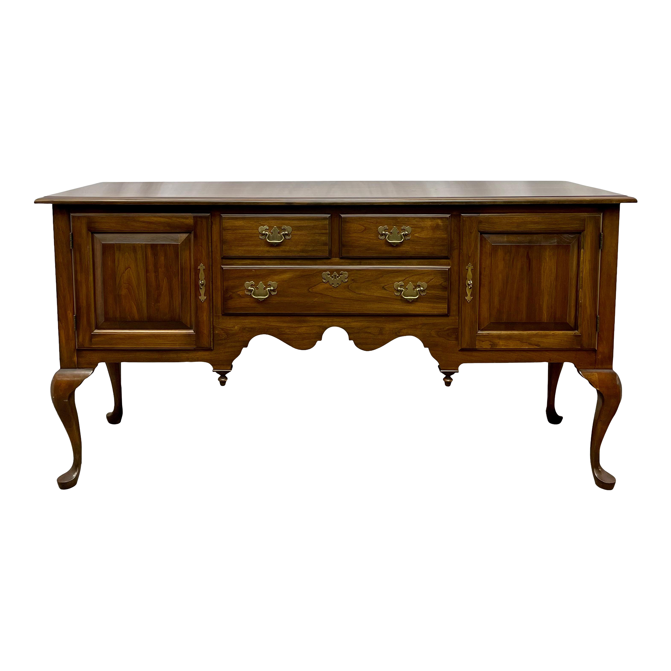 Vintage Pennsylvania House Traditional Queen Anne Style Solid Cherry