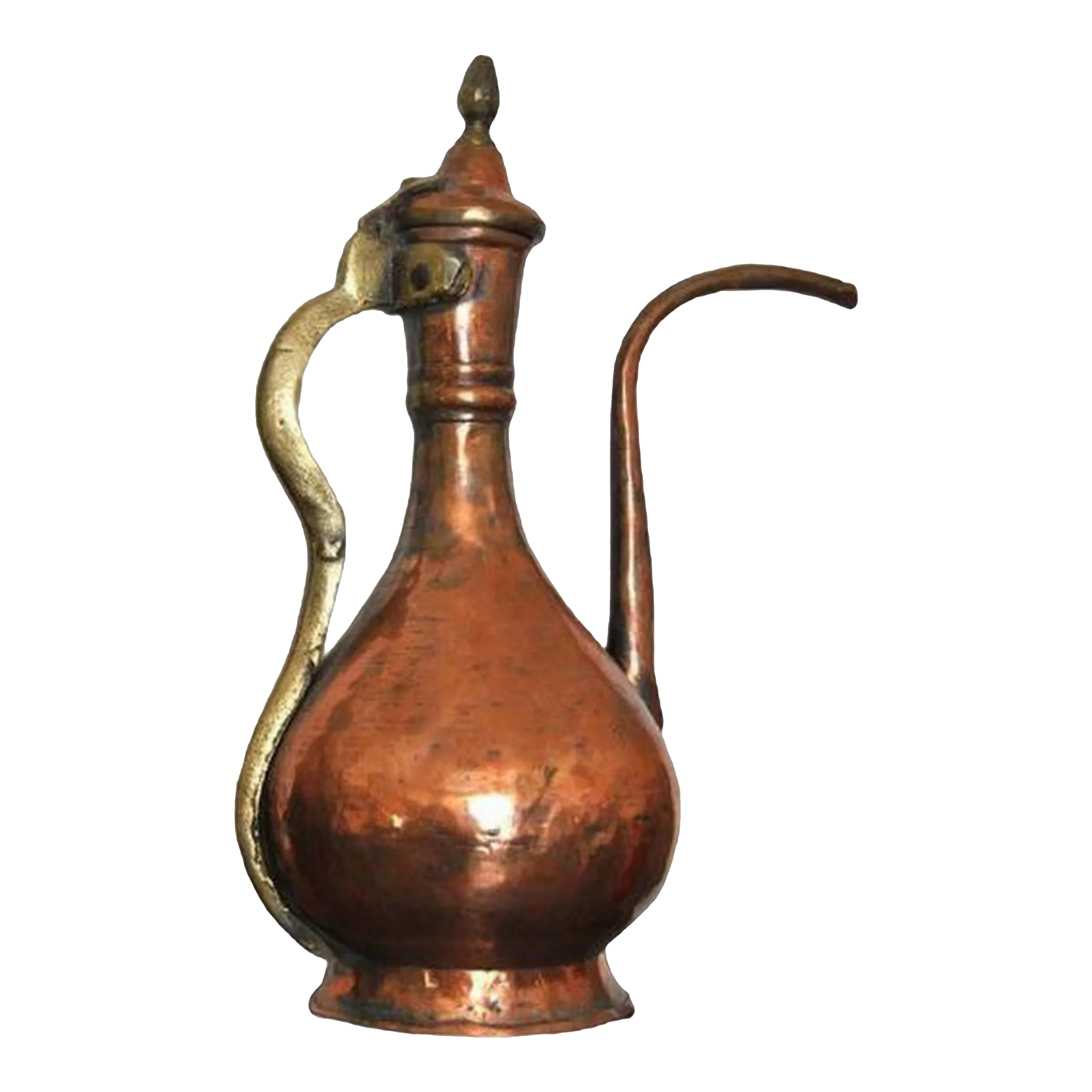 Antique Copper Pitcher Ewer Indian Mughal Persian Islamic Chairish