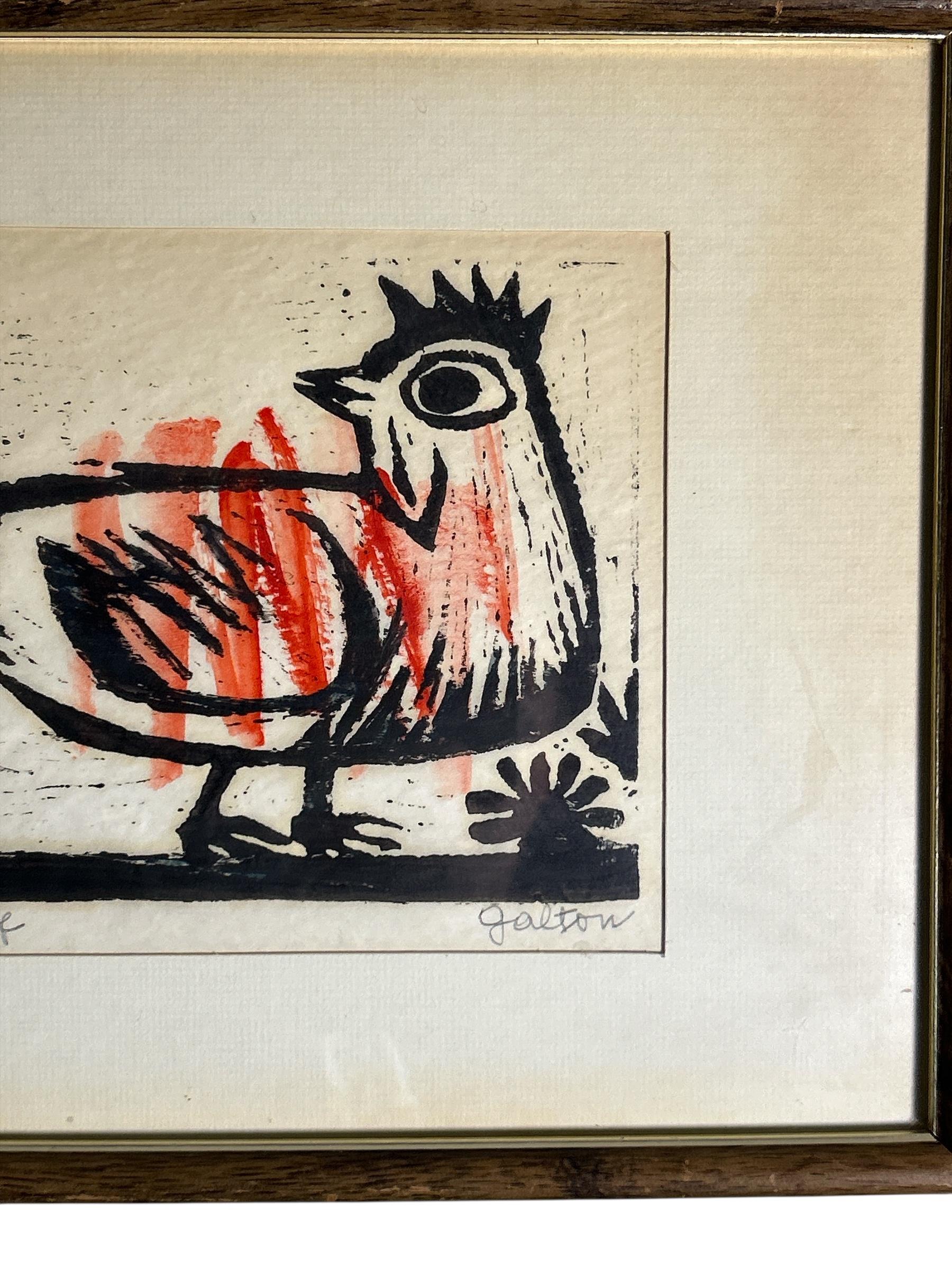 Vintage Herta Galton Signed Artists Proof
