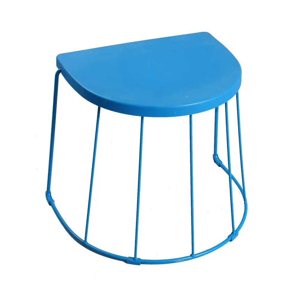 希少 廃盤 IKEA イケア TRANARO スツール サイドテーブル ブルー Postmodern Blue Side Table Tranaro from Ikea, 1990s | Chairish