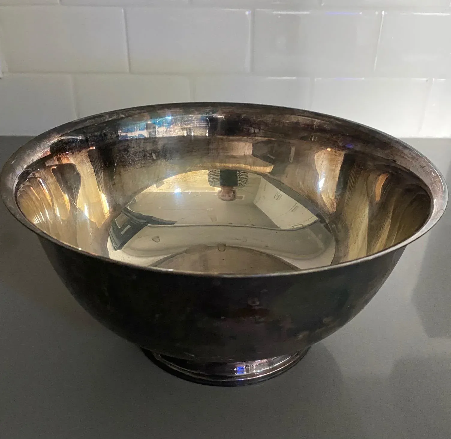 William Rogers Paul Revere Silverplate Bowl