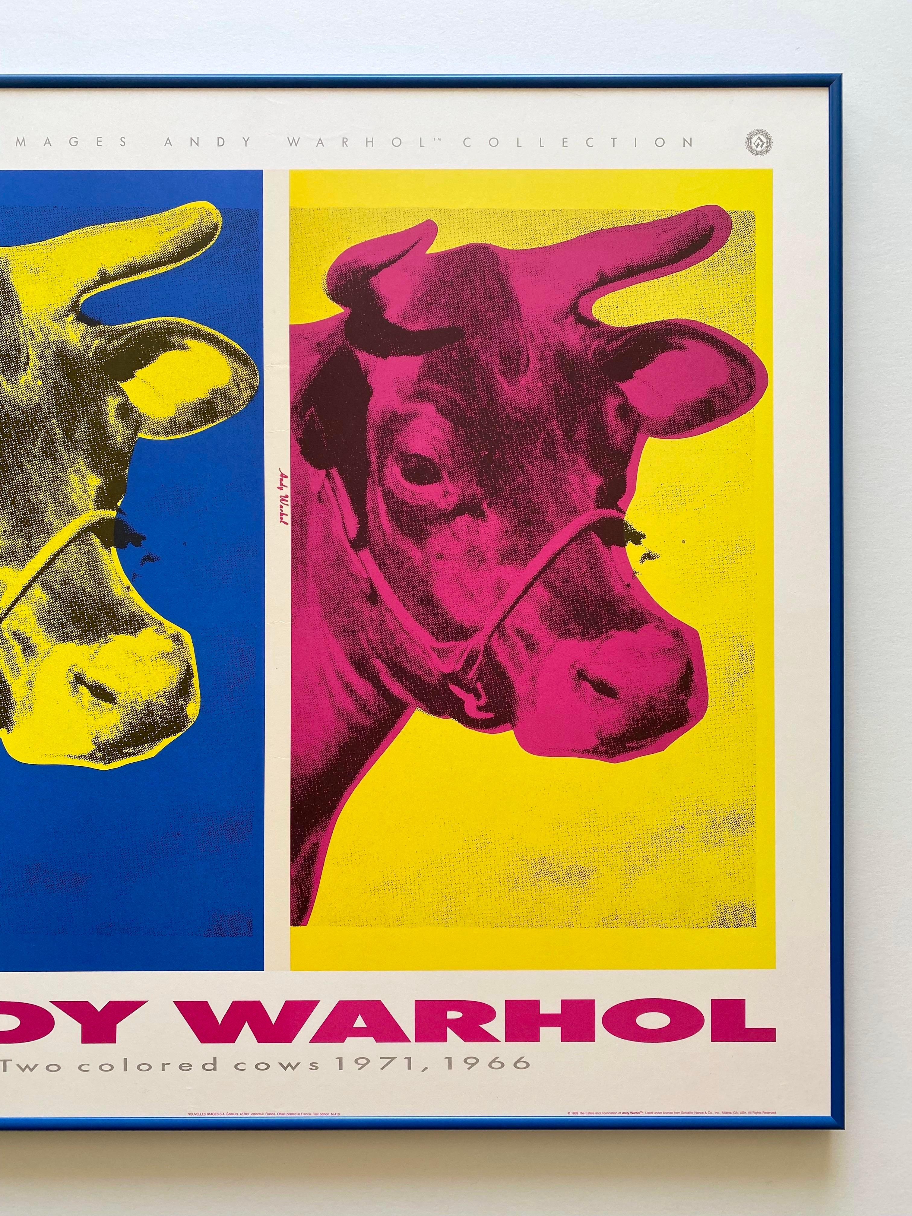 【貴重】Andy Warhol 1989 originalポスター Andy Warhol Exhibition Poster: A Retrospective (Original